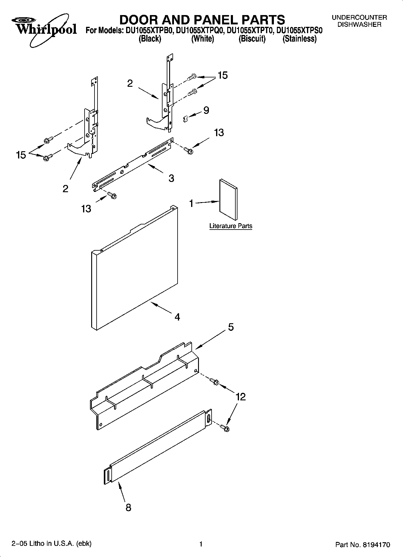01 - DOOR AND PANEL PARTS