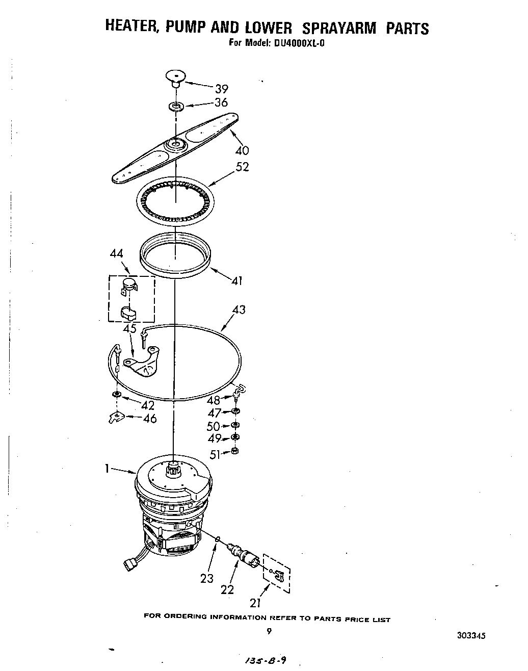 06 - HEATER, PUMP AND LOWER SPRAYARM