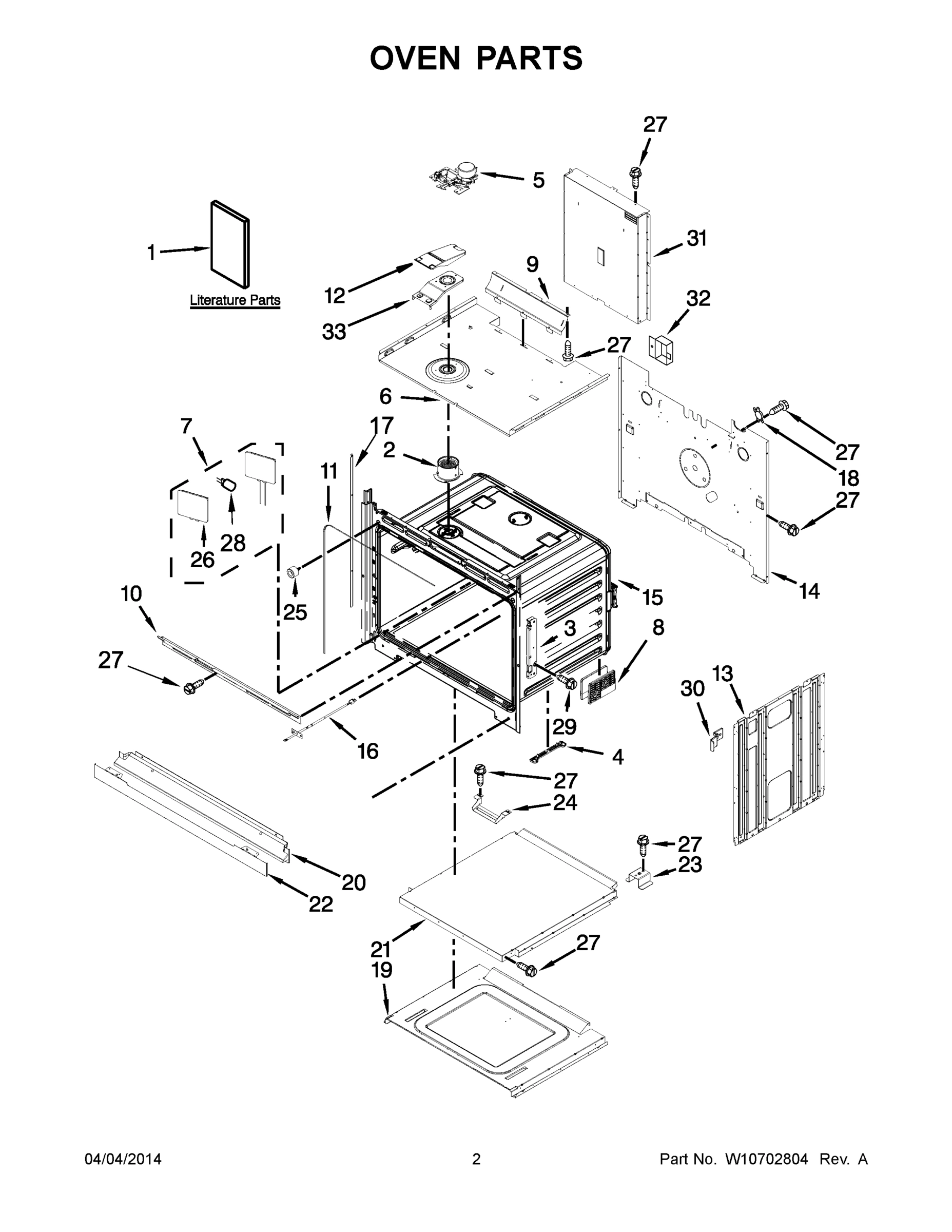 02 - OVEN PARTS