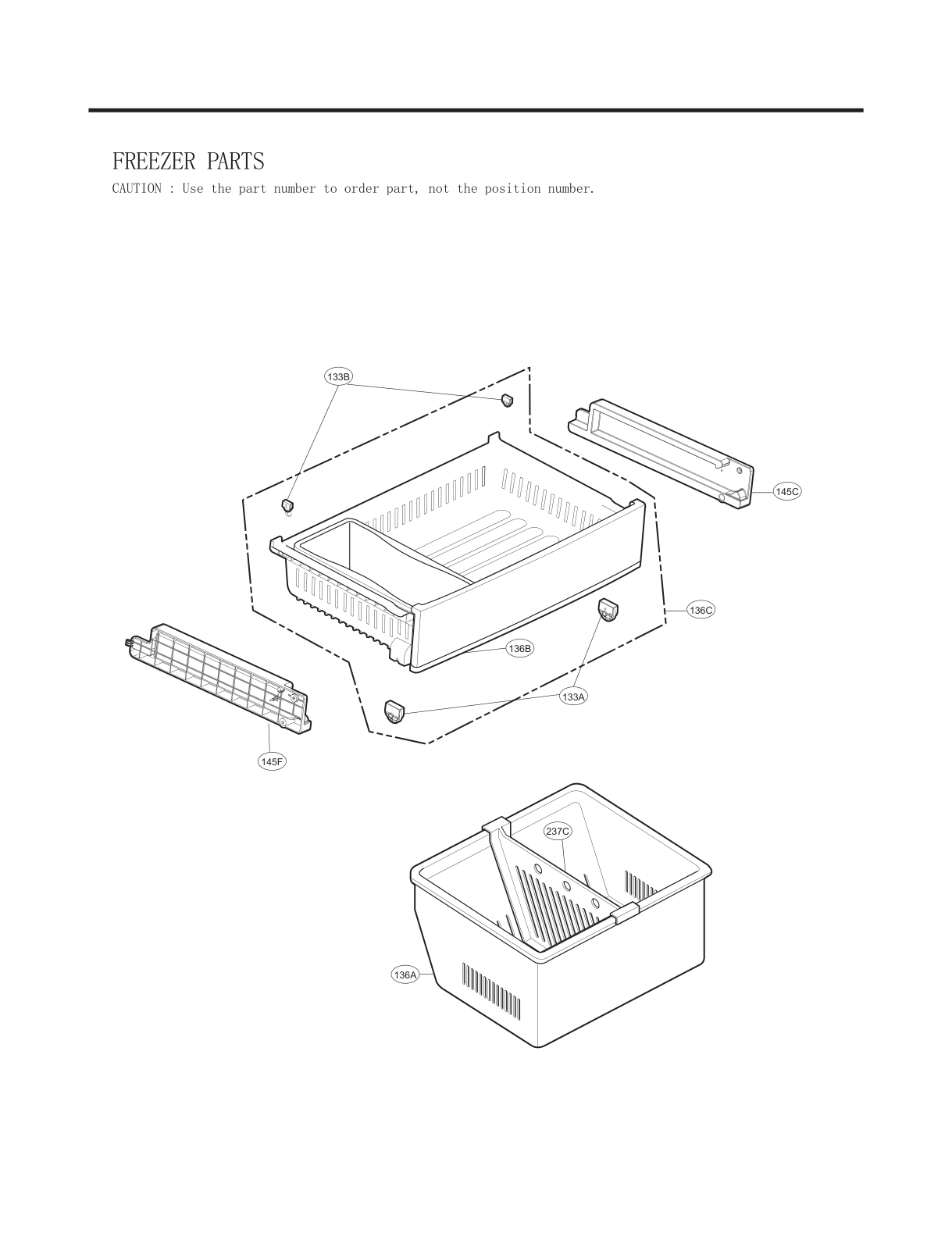 FREEZER PARTS