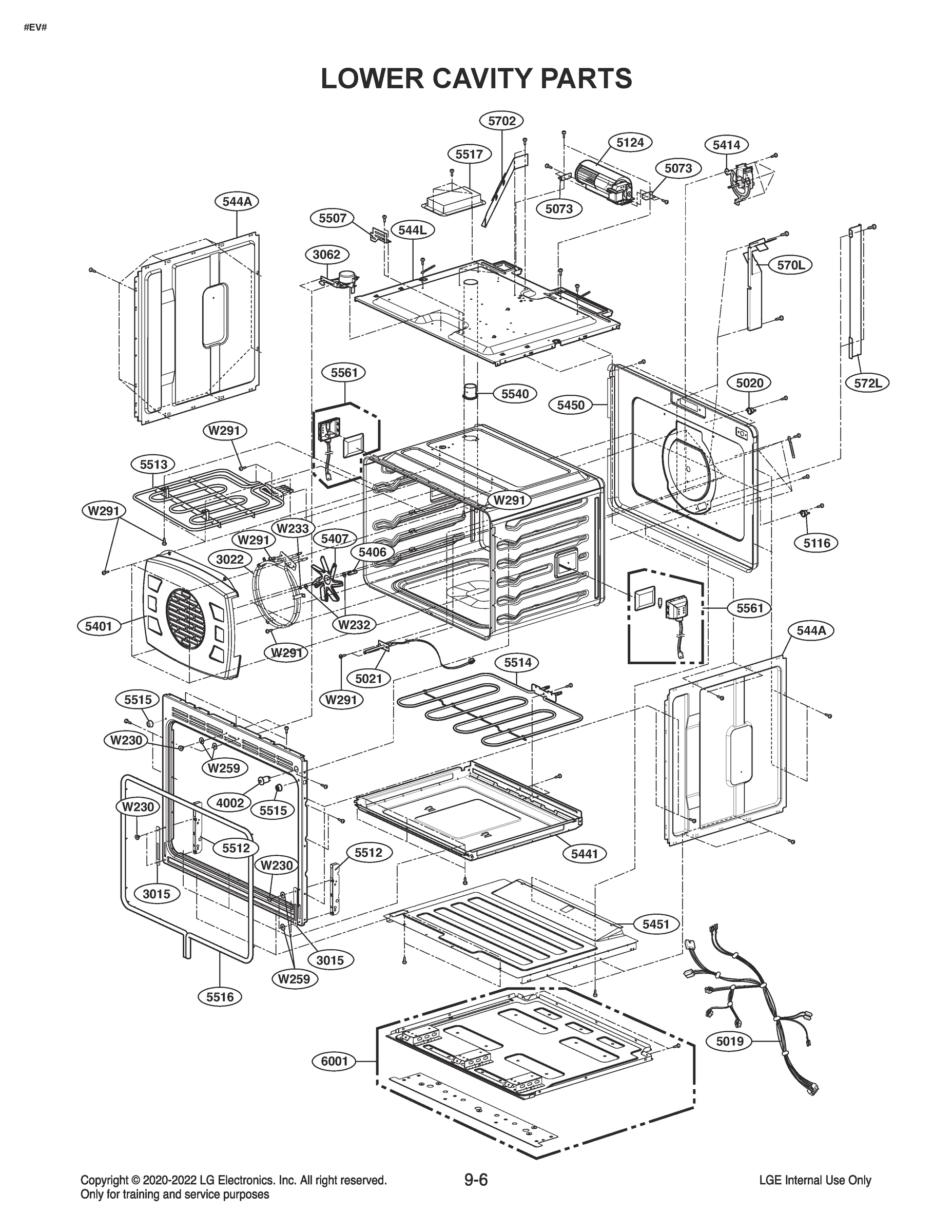LOWER CAVITY PARTS