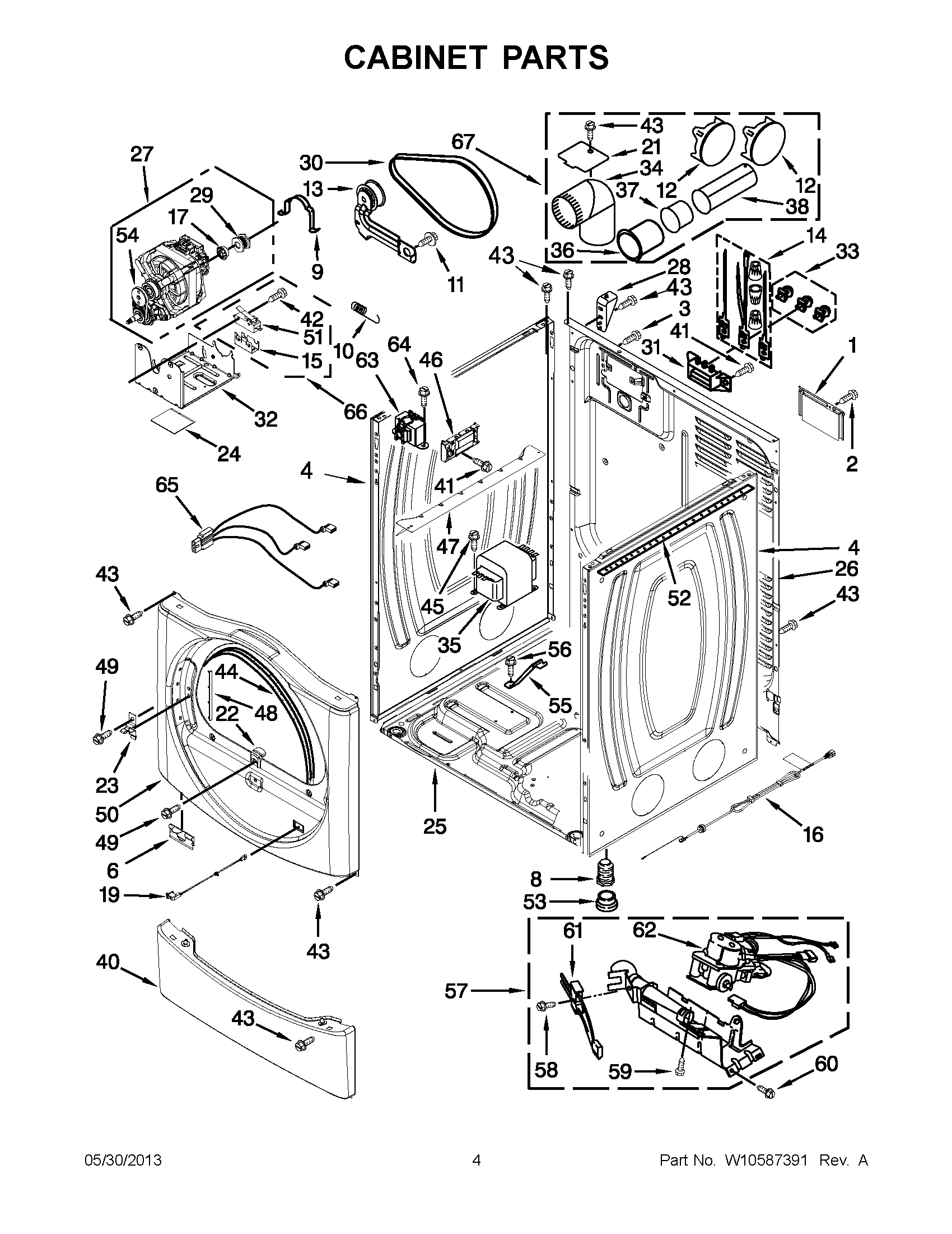 02 - CABINET PARTS