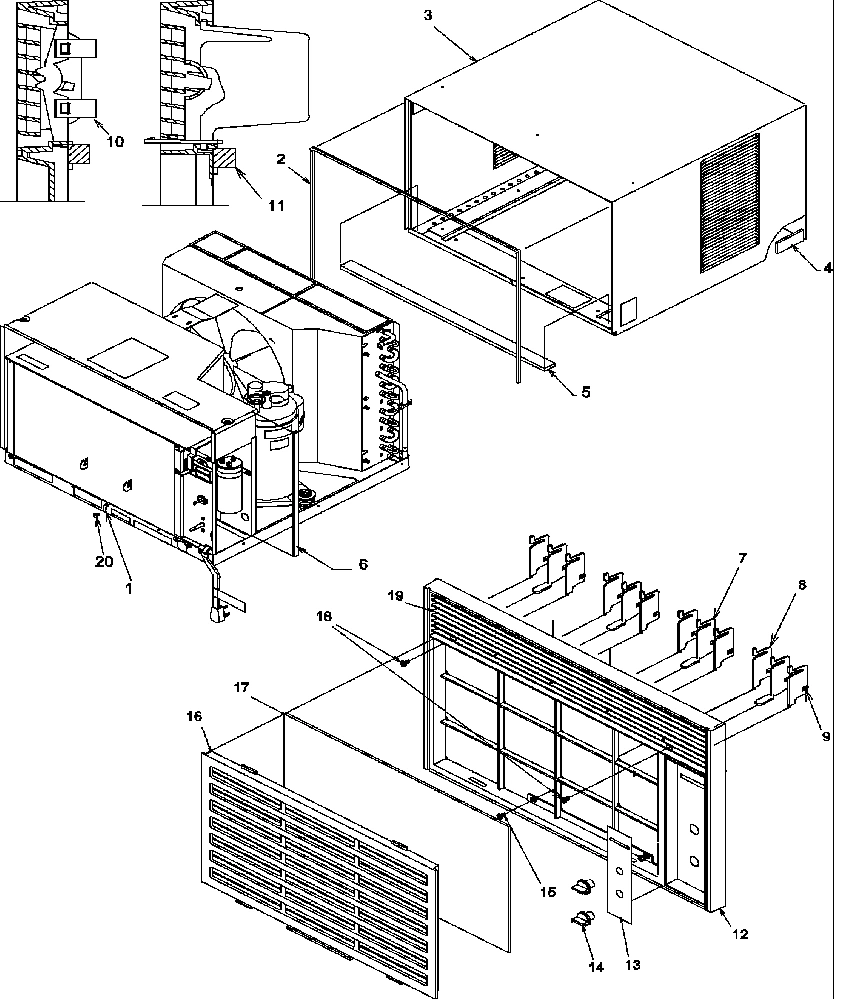 04 - OUTERCASE & FRONT ASSEMBLIES