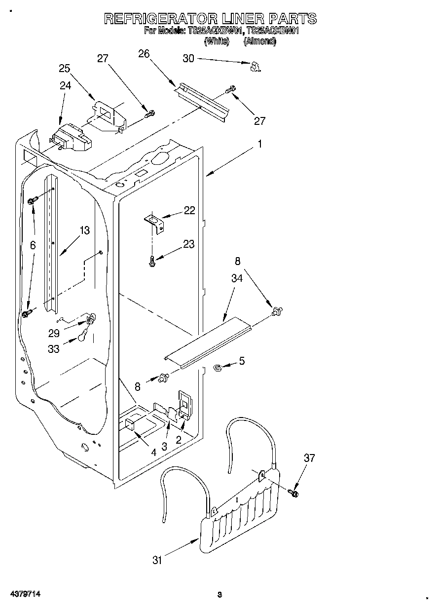 02 - REFRIGERATOR LINER