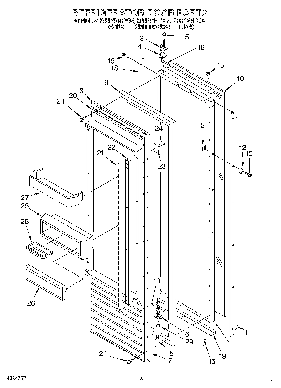 10 - REFRIGERATOR DOOR