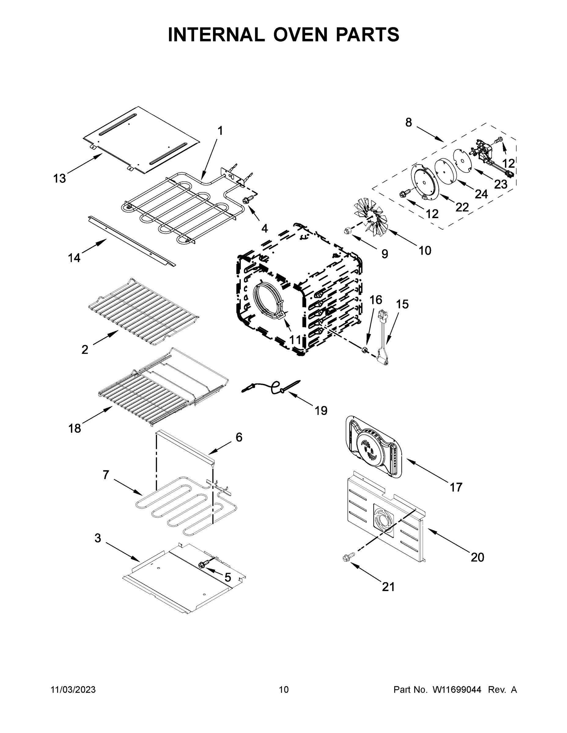 06 - INTERNAL OVEN PARTS