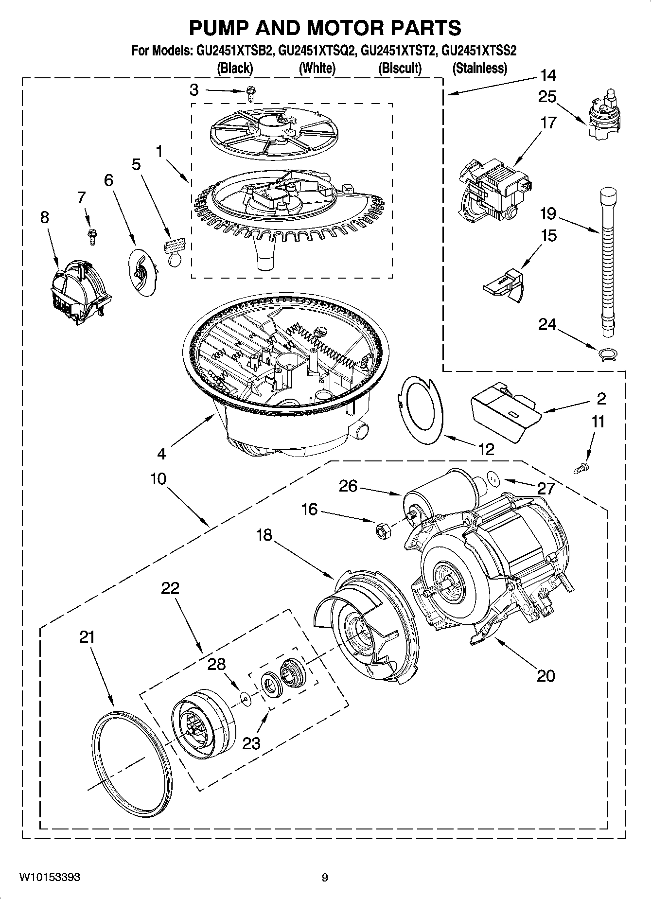 08 - PUMP AND MOTOR PARTS