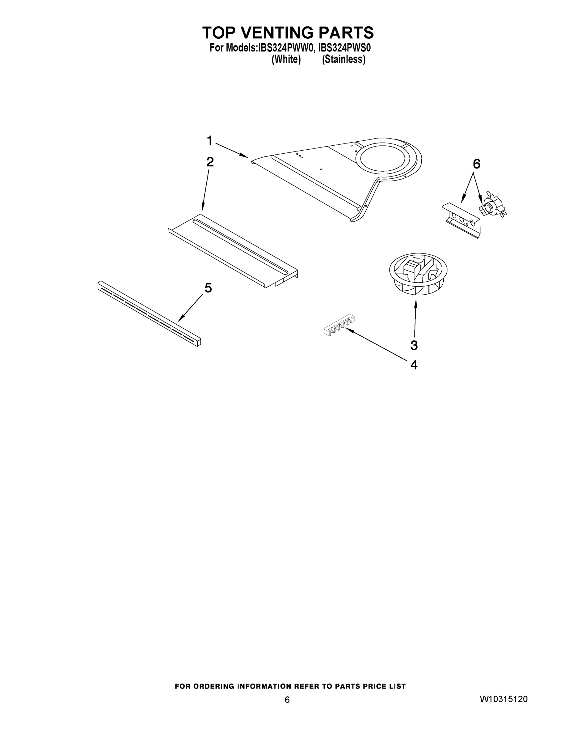 05 - TOP VENTING PARTS