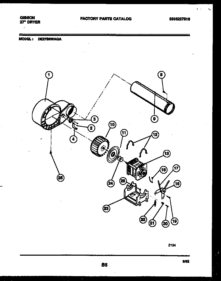 05 - BLOWER AND DRIVE PARTS