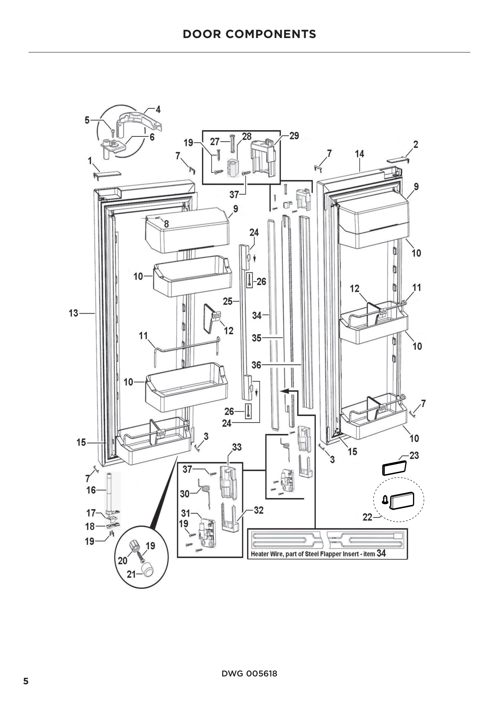DOOR COMPONENTS