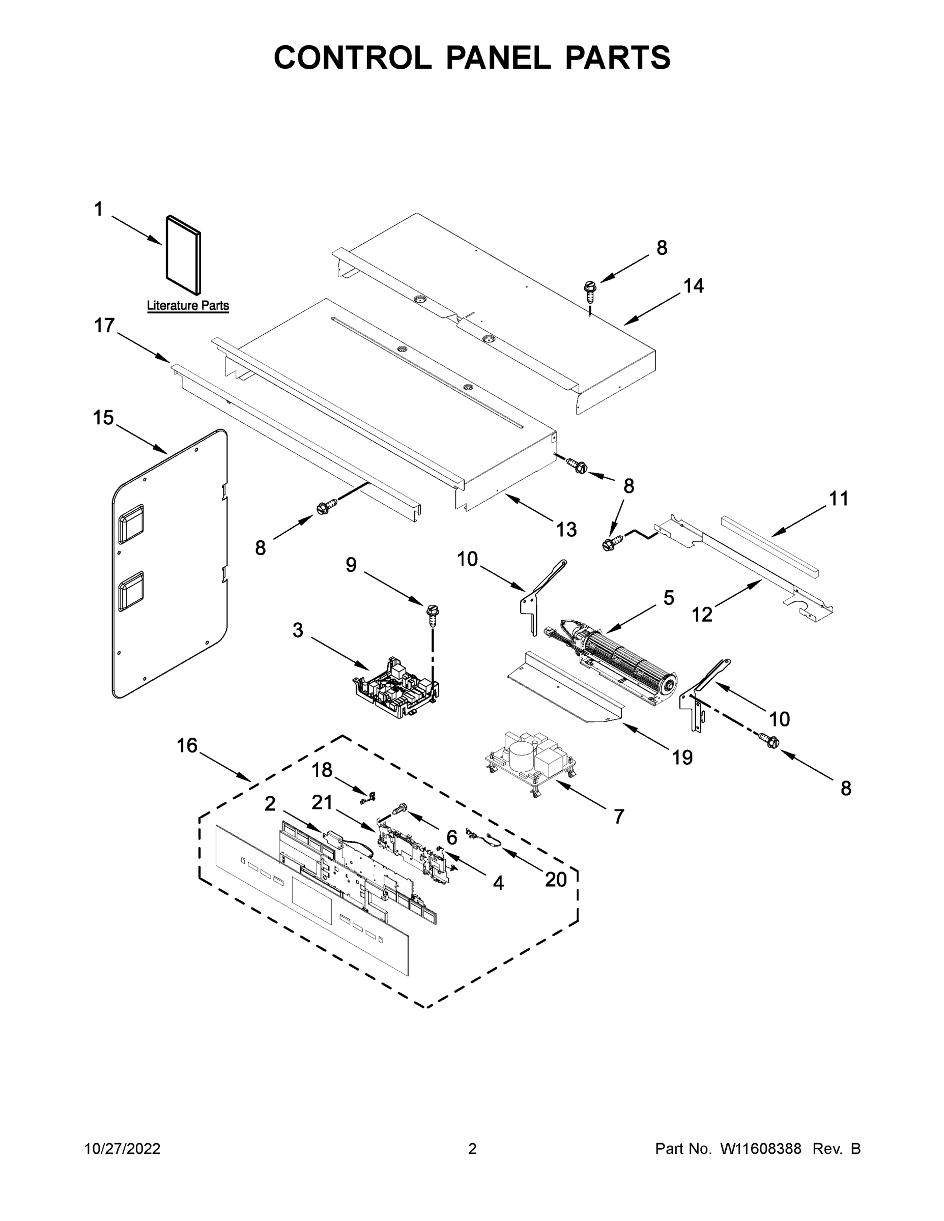 02 - CONTROL PANEL PARTS