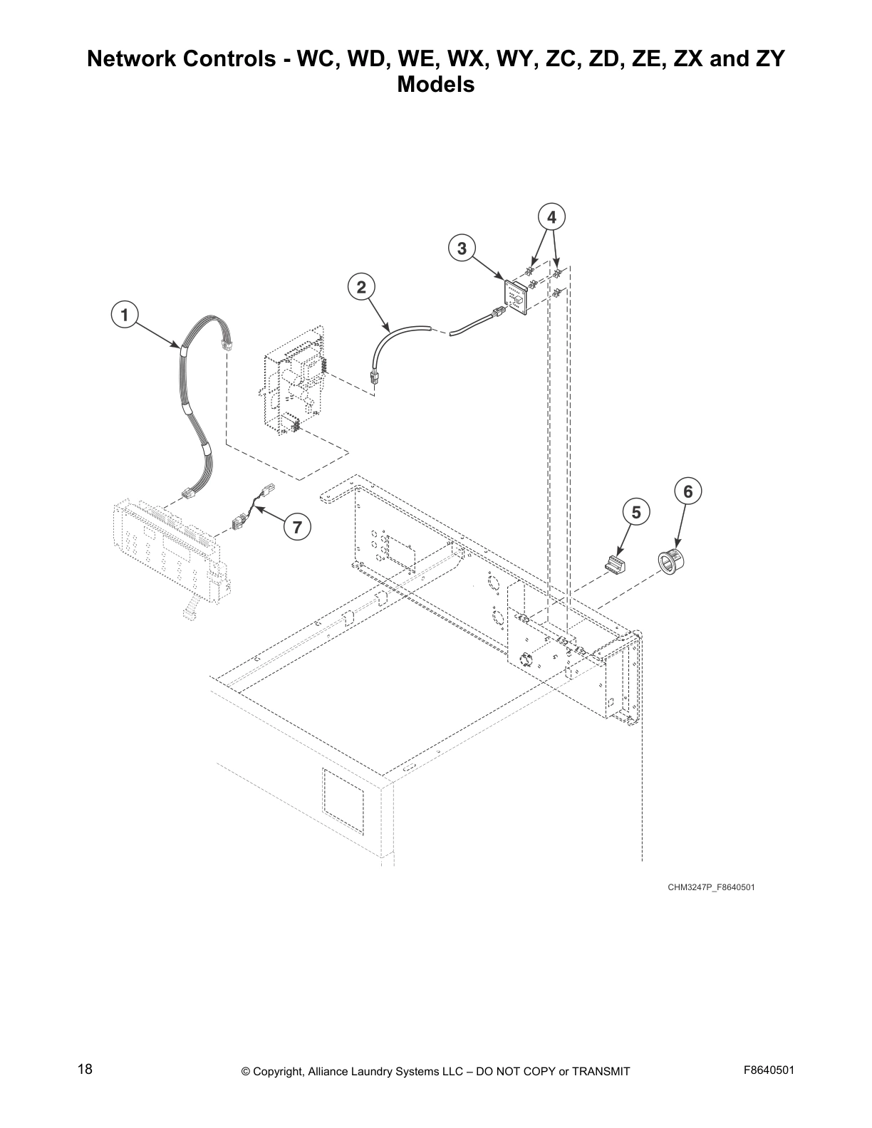 Network Controls - WC, WD, WE, WX, WY, ZC, ZD, ZE, ZX and ZY 
Models