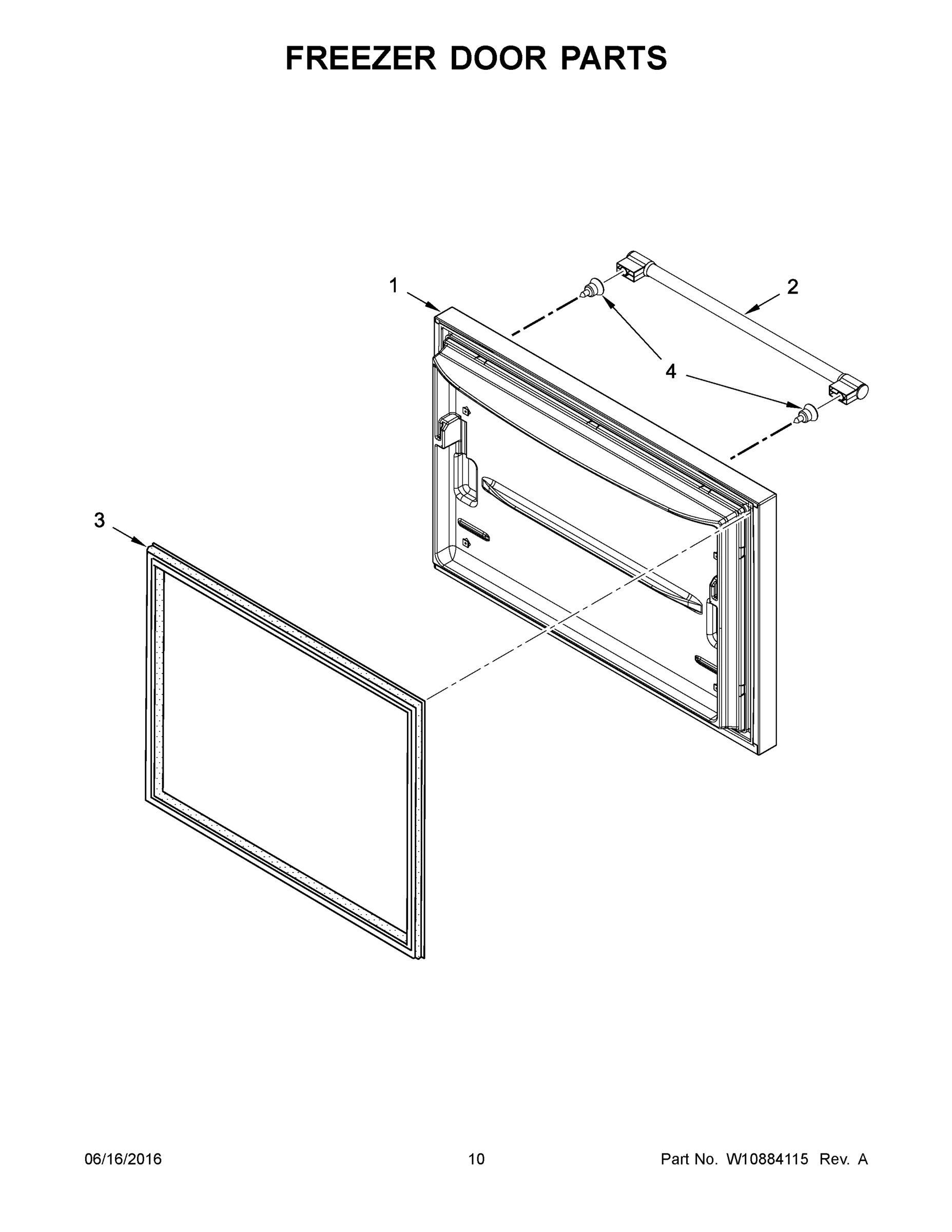 06 - FREEZER DOOR PARTS