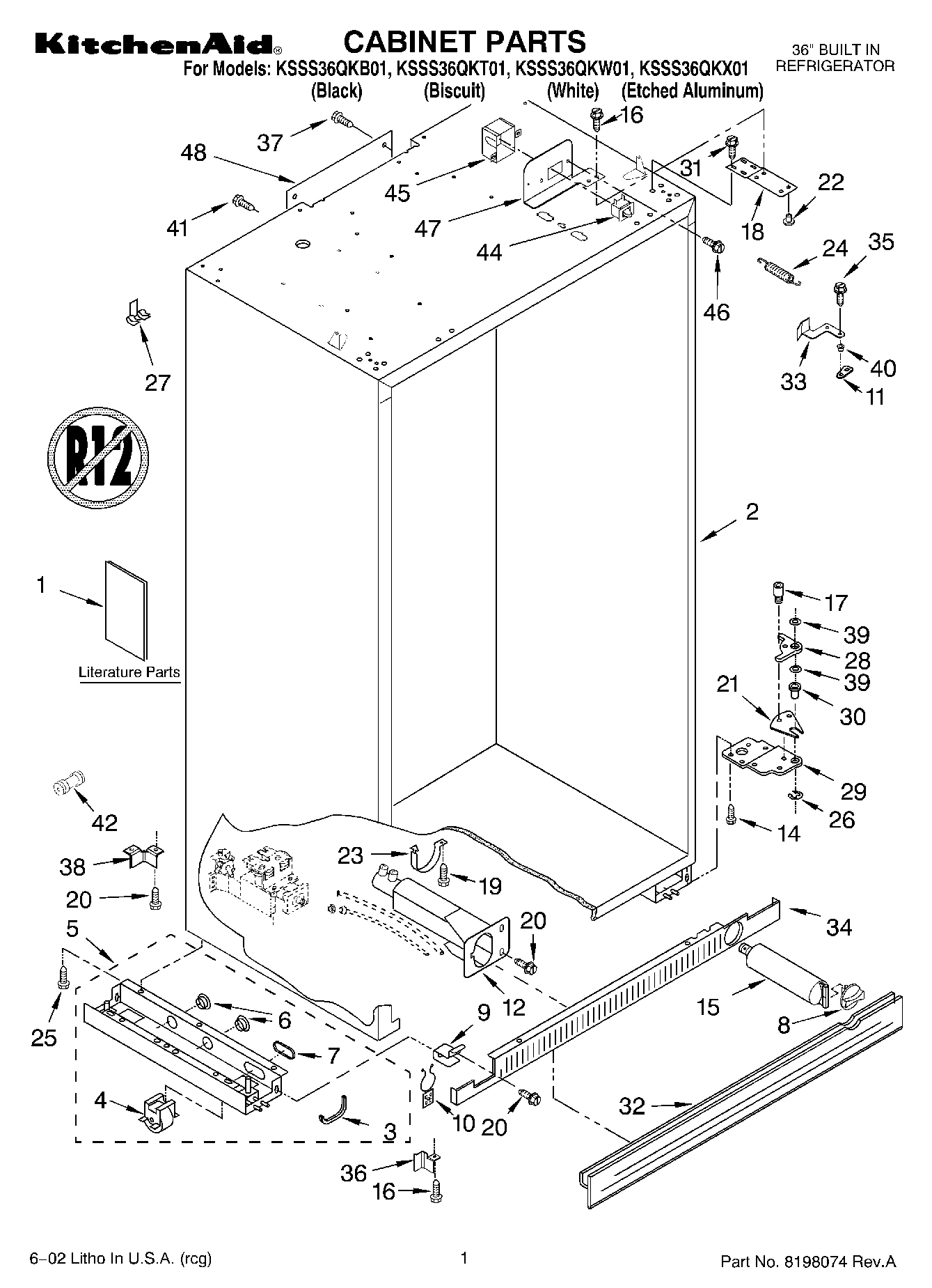01 - CABINET, LITERATURE