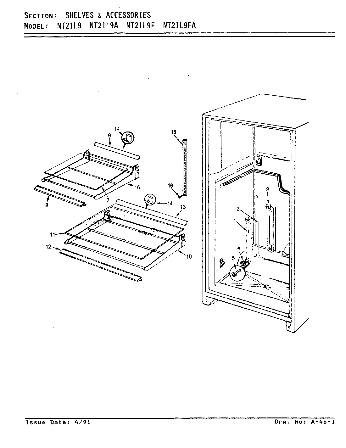 07 - SHELVES & ACCESSORIES