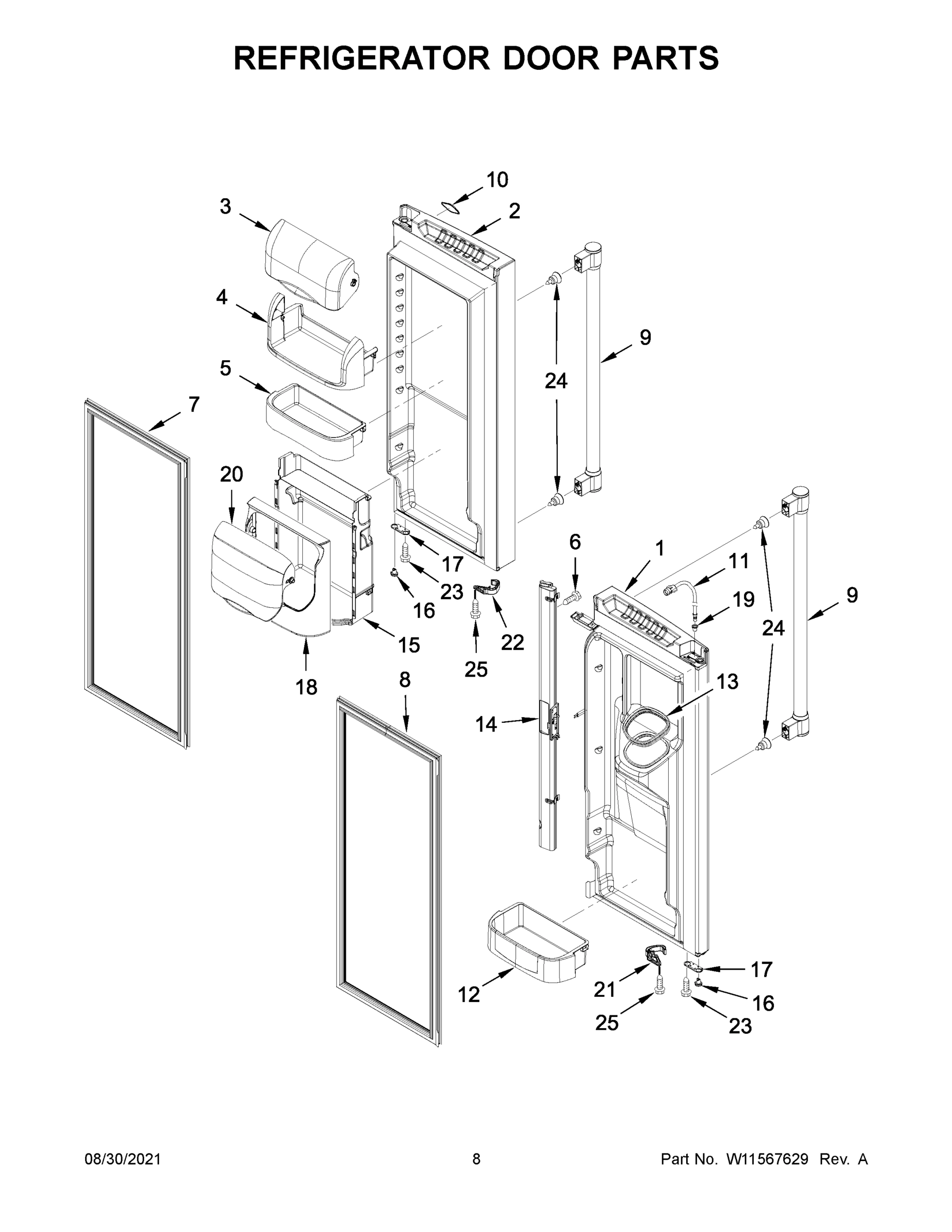 05 - REFRIGERATOR DOOR PARTS
