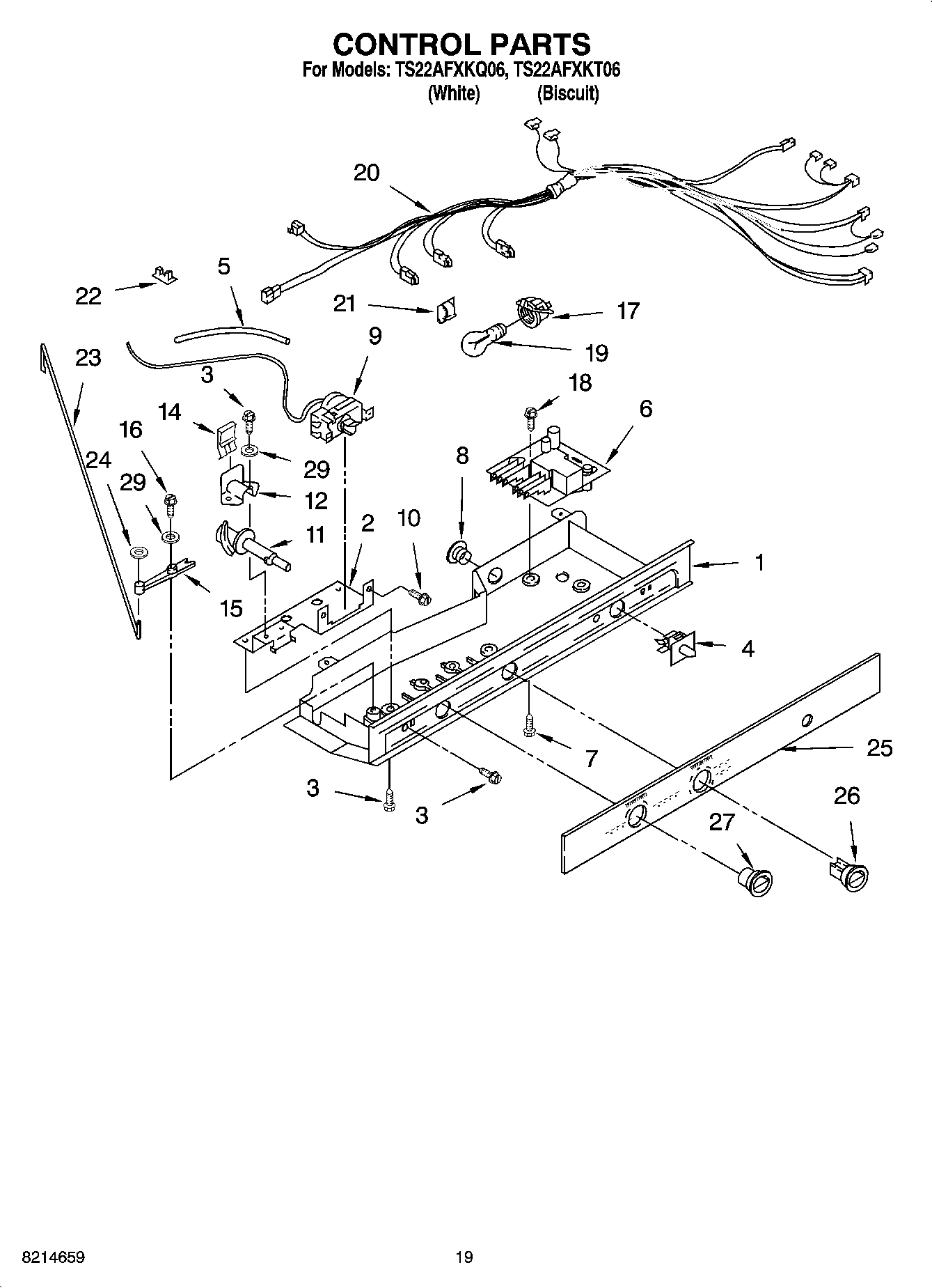 12 - CONTROL PARTS, OPTIONAL PARTS