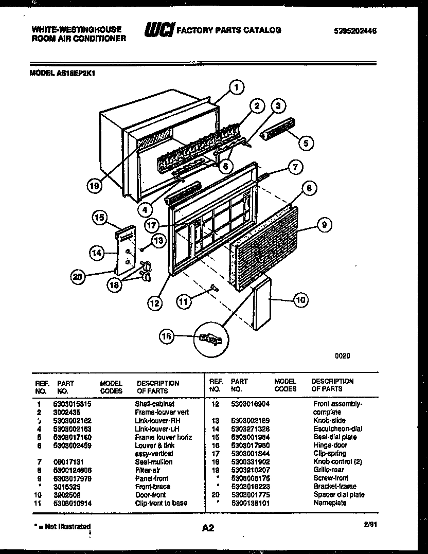 02 - CABINET PARTS