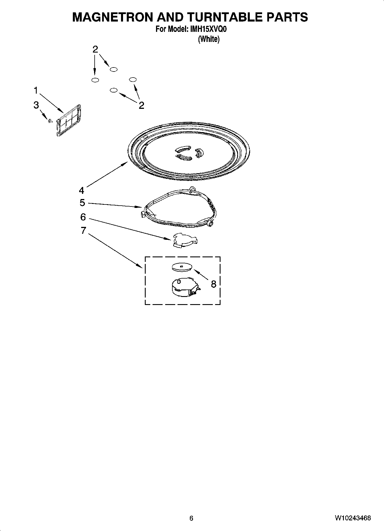 05 - MAGNETRON AND TURNTABLE PARTS