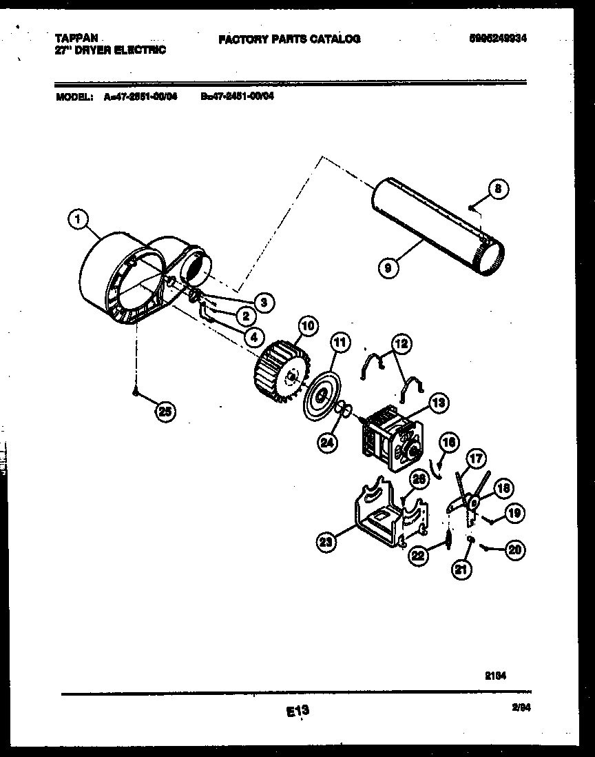 05 - BLOWER AND DRIVE PARTS