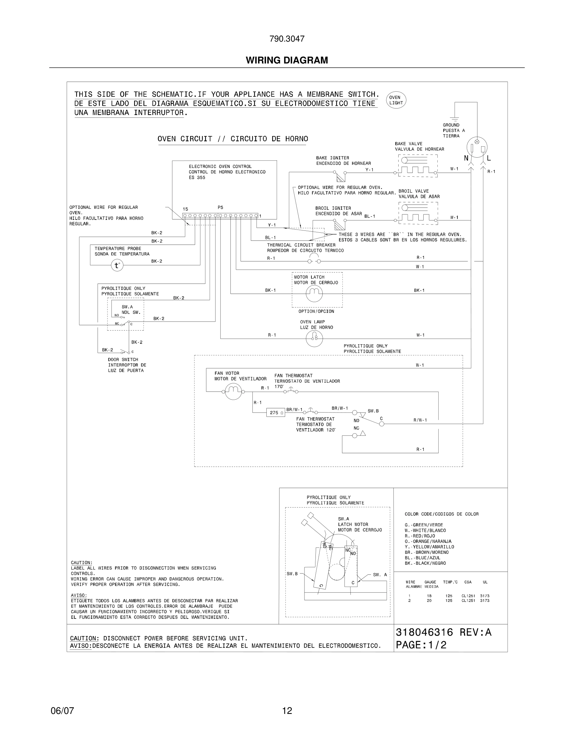 12 - WIRING DIAGRAM