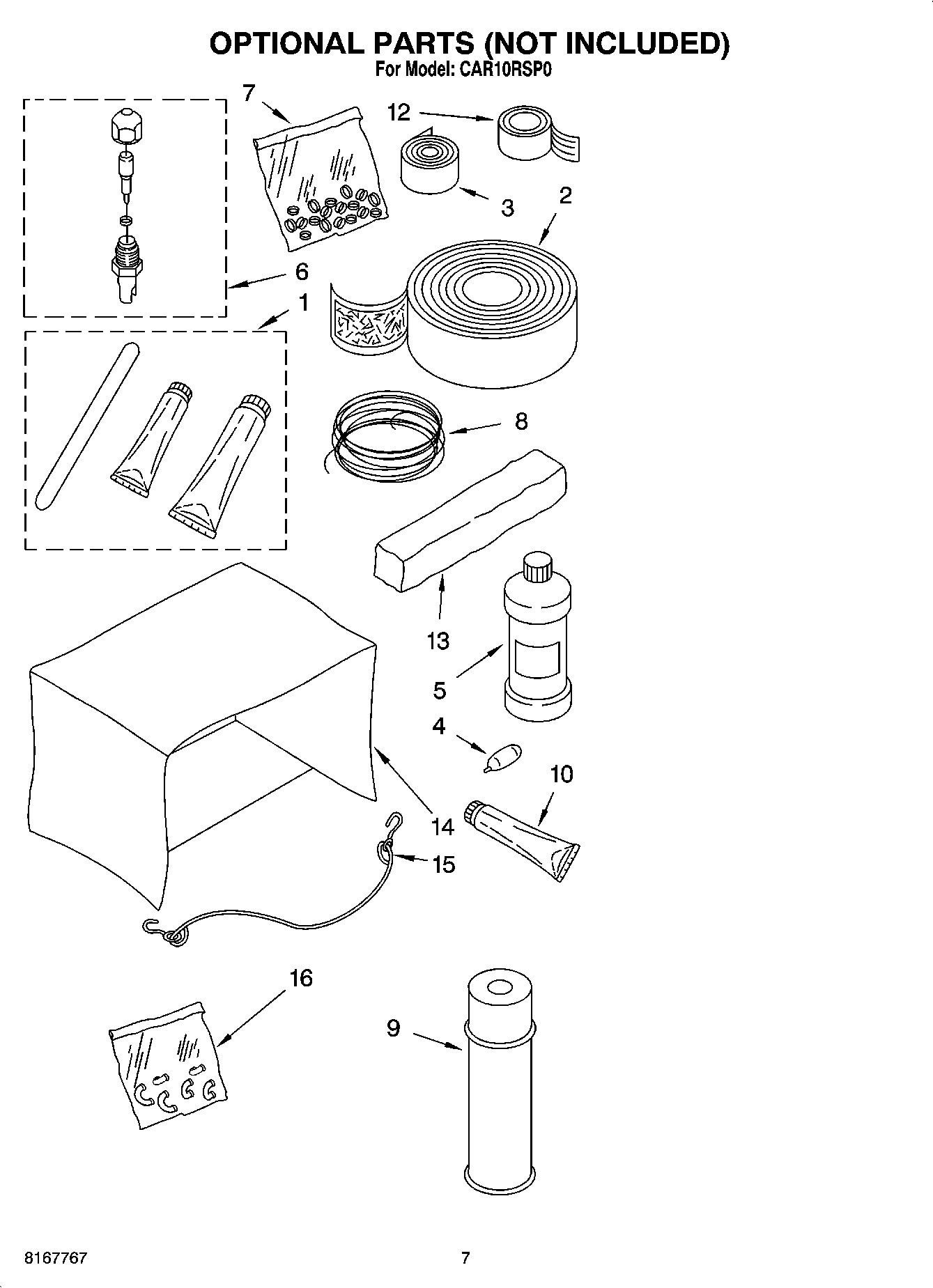 04 - OPTIONAL  PARTS (NOT INCLUDED)