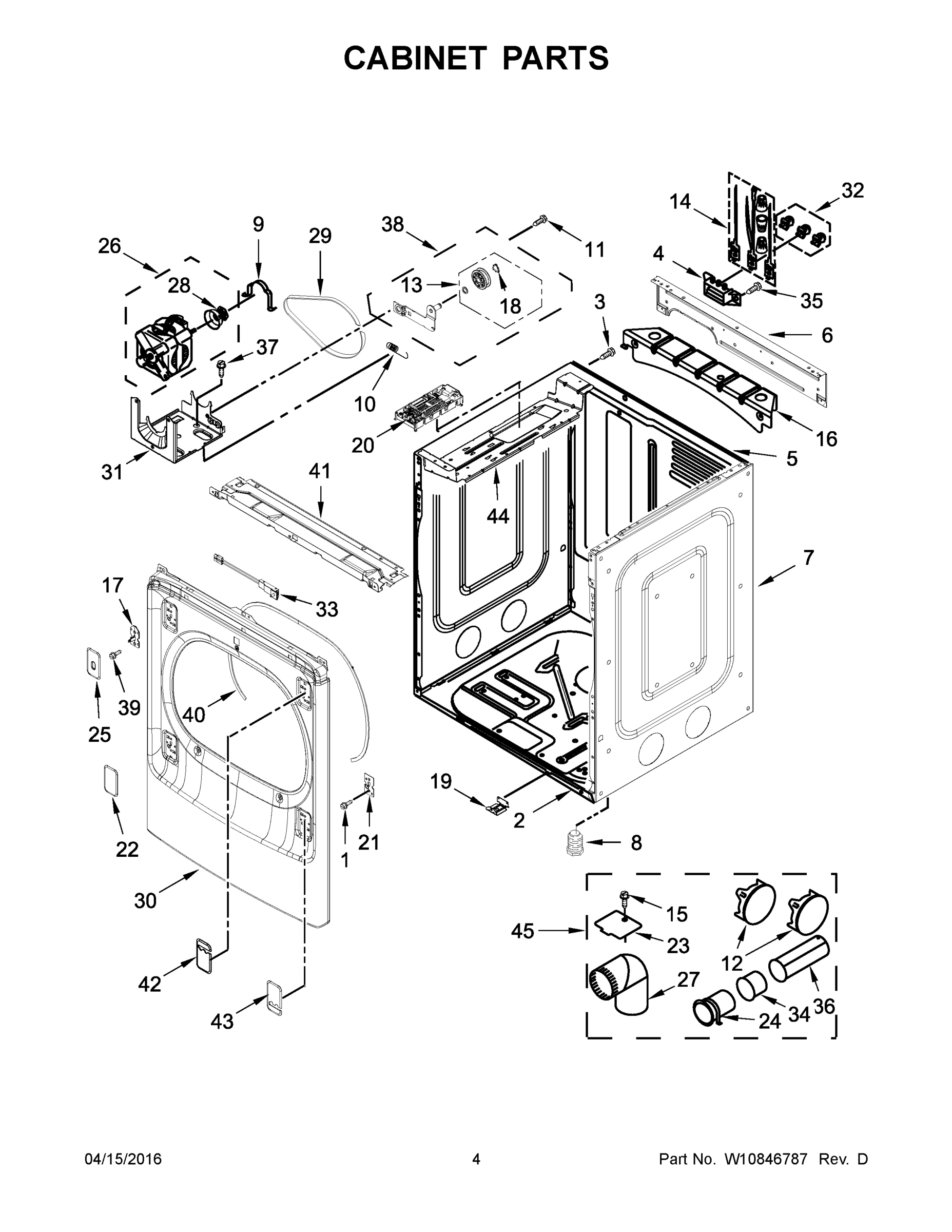 03 - CABINET PARTS