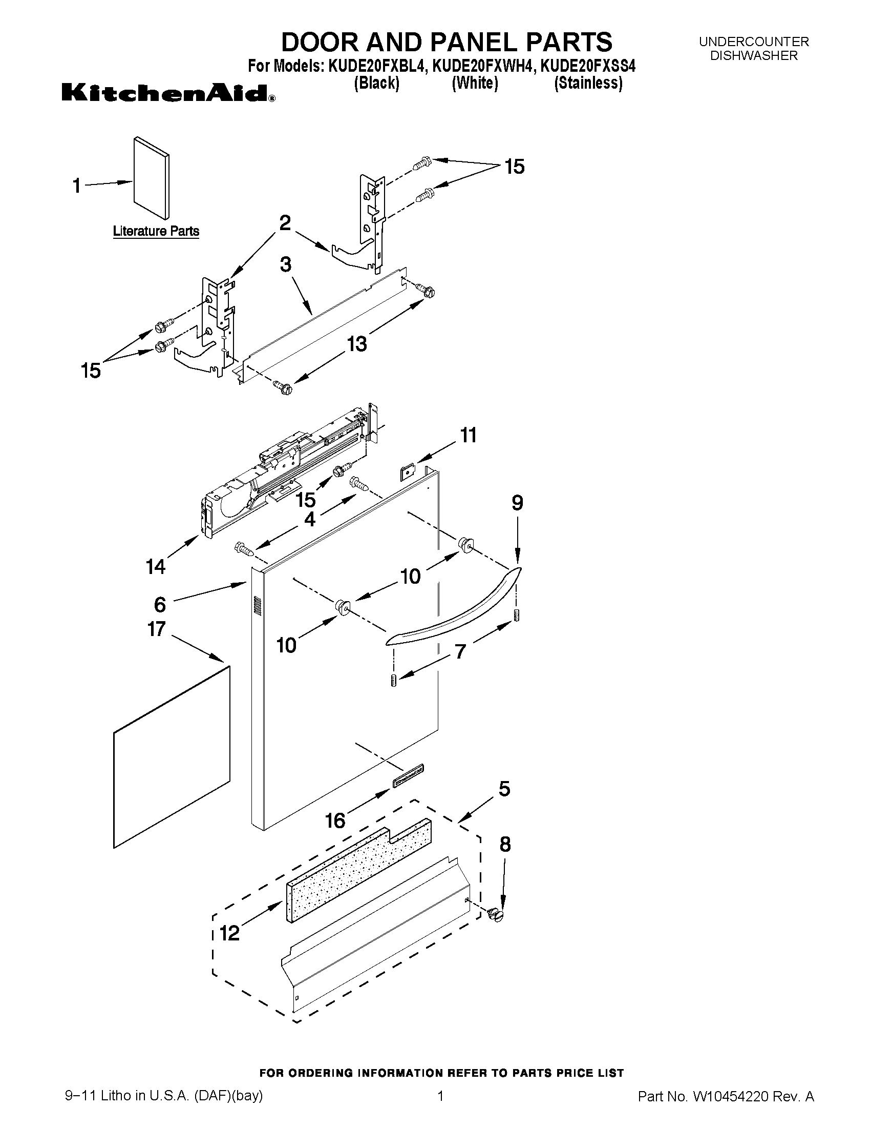 01 - DOOR AND PANEL PARTS
