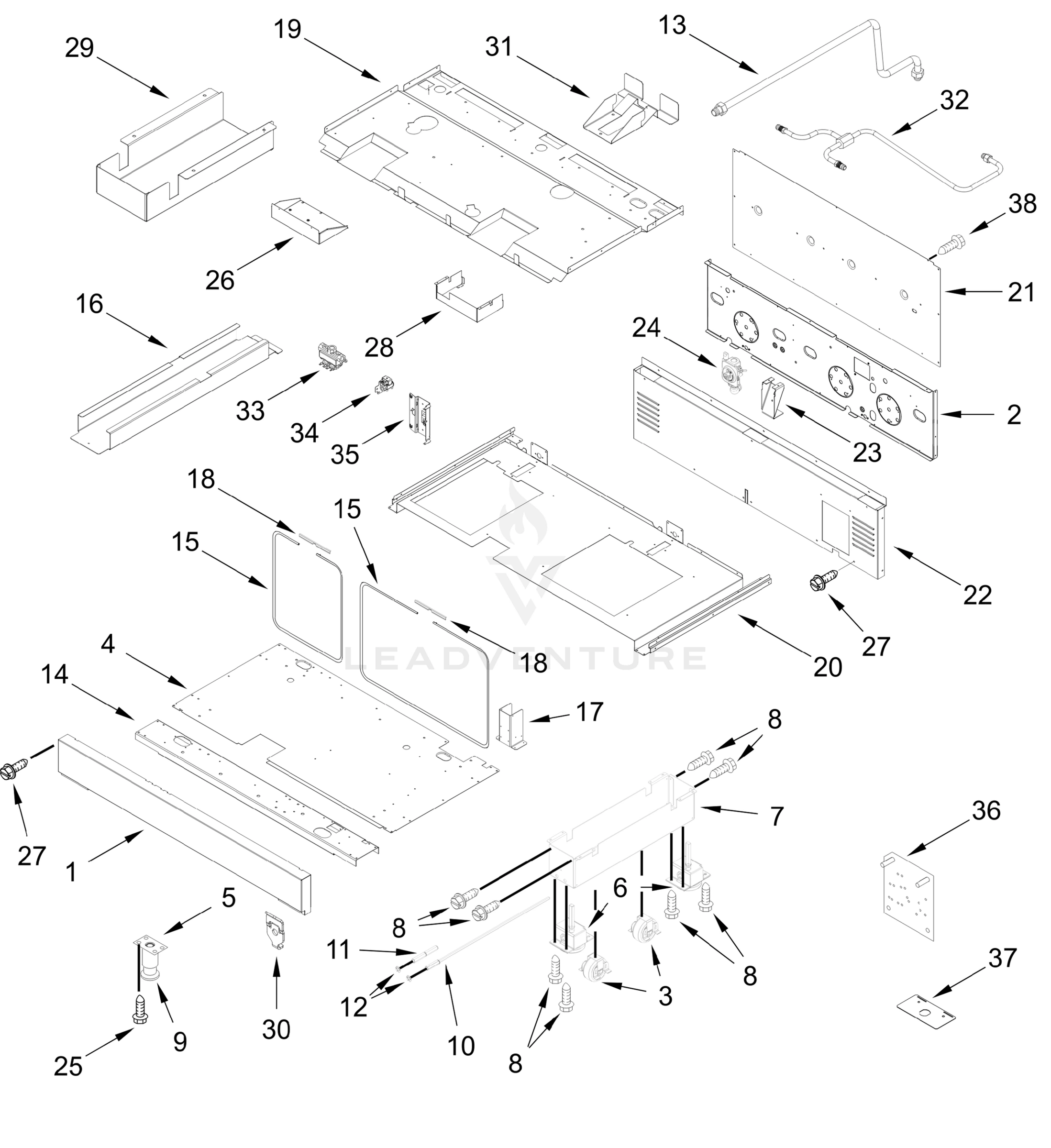 CHASSIS PARTS (48 In)
