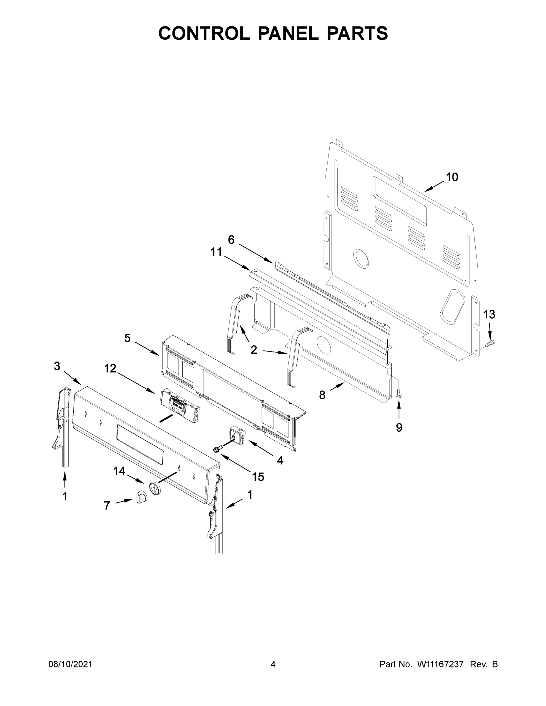 03 - CONTROL PANEL PARTS