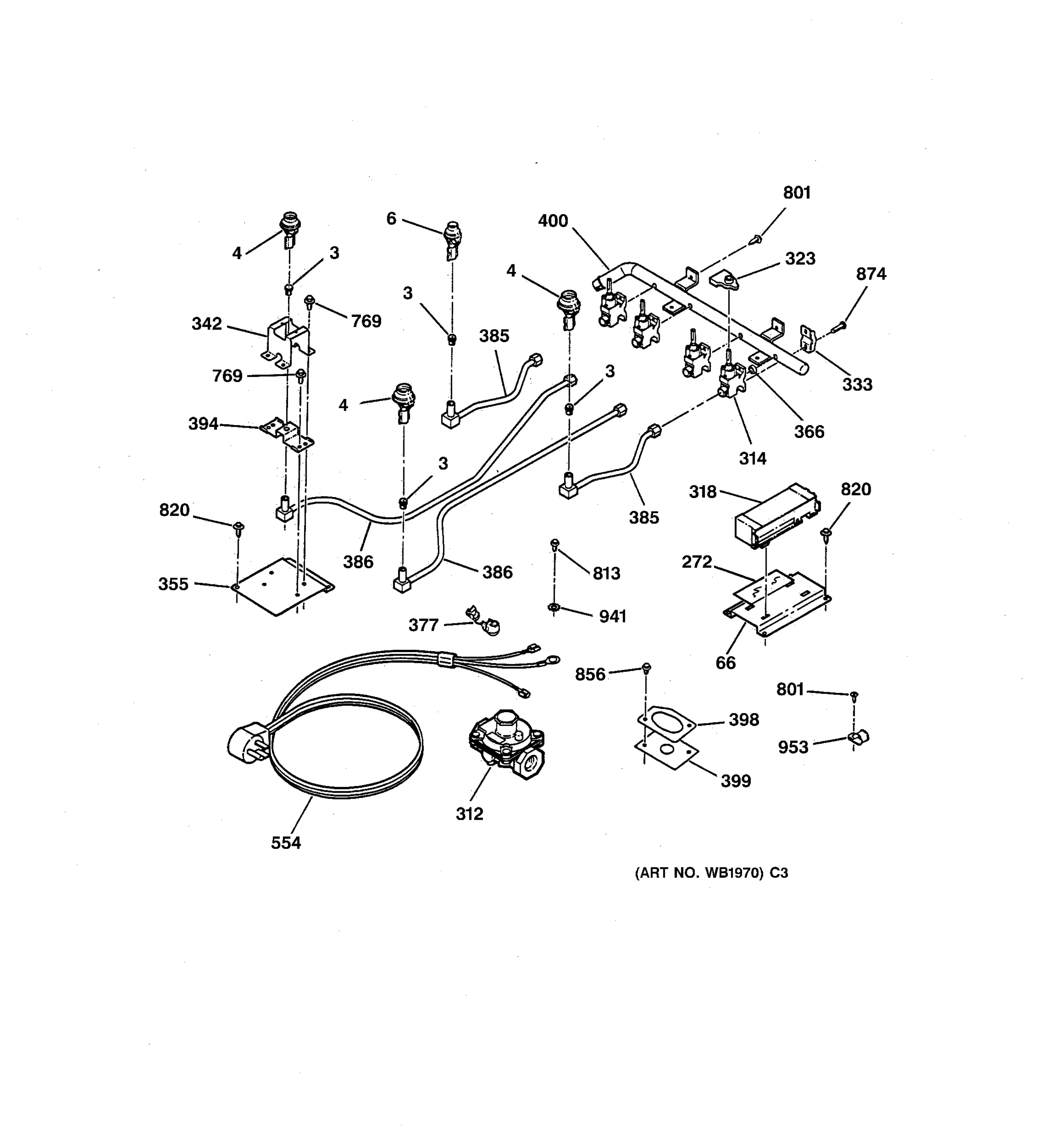 GAS & BURNER PARTS