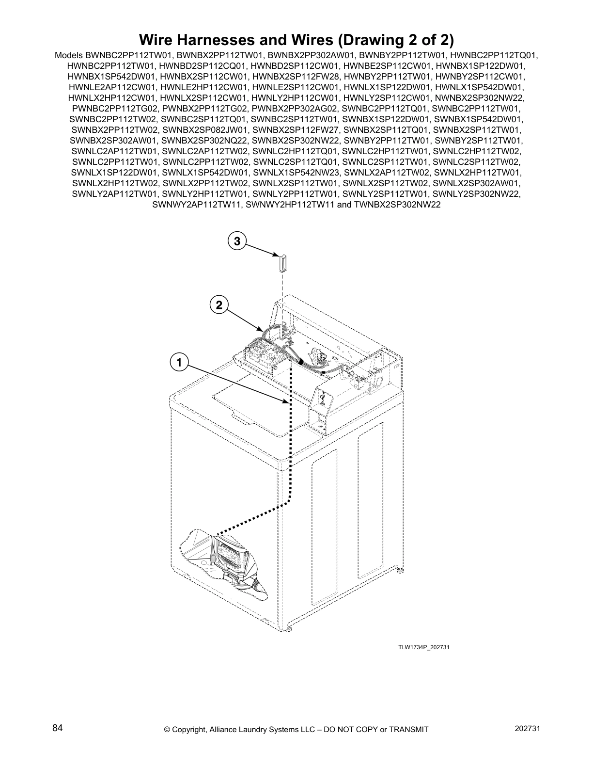 Wire Harnesses and Wires (Drawing 2 of 2)