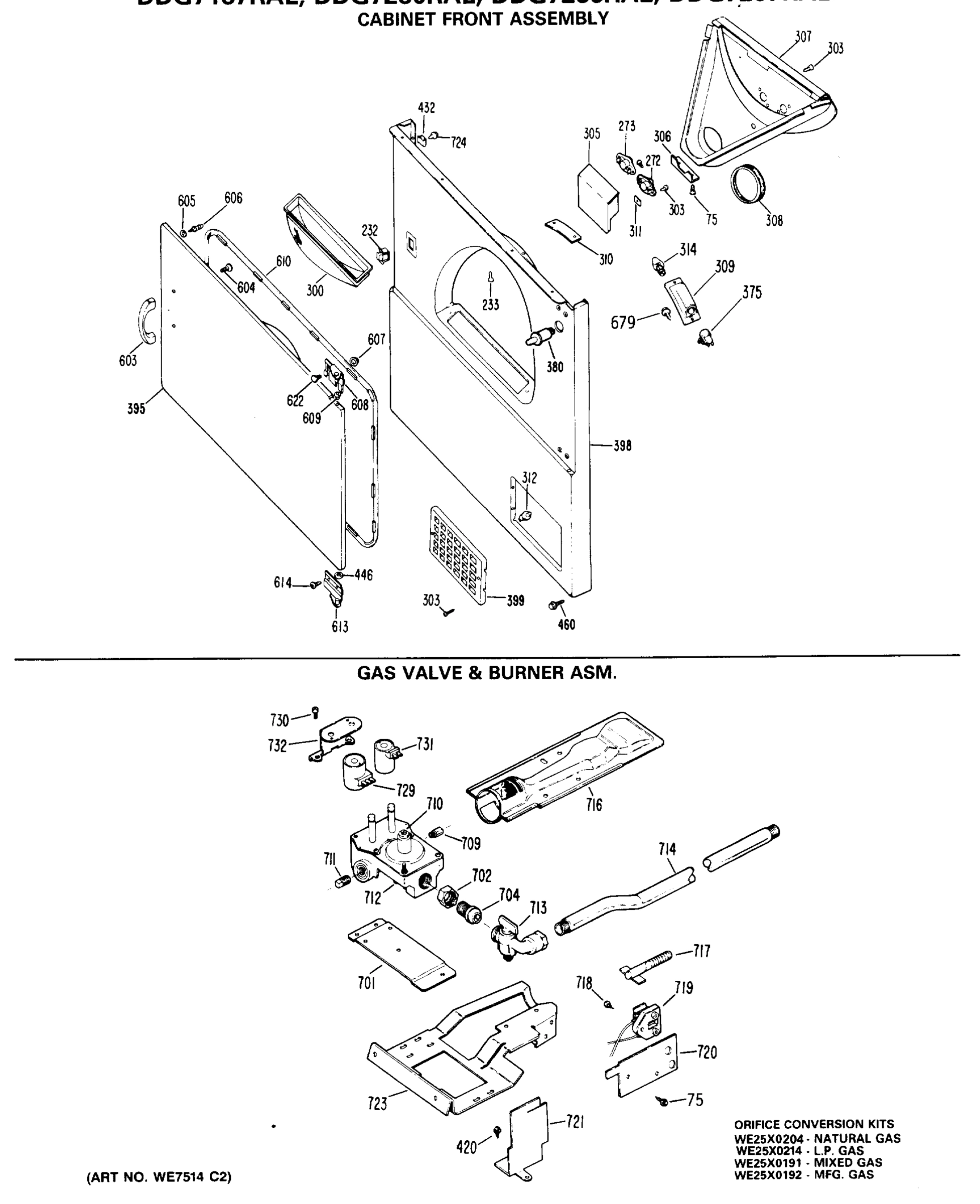 CABINET FRONT ASSEMBLY