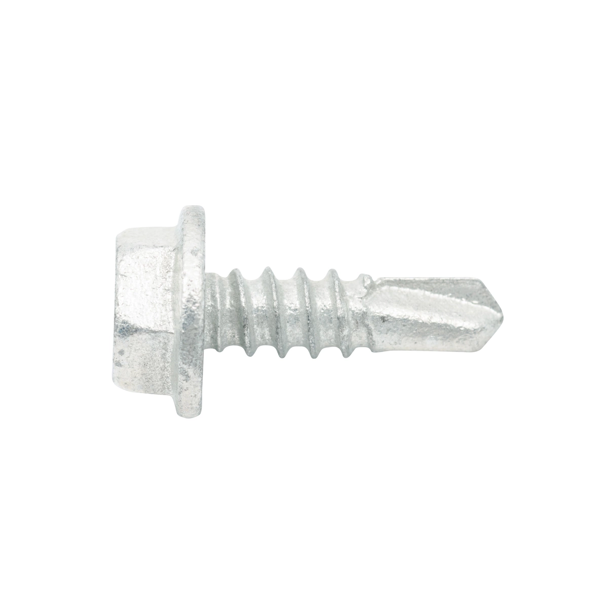 ZENITH® 10G x 16mm Class 3 Galvanised, Self Drilling, External Hex Drive, Metal Screws – External Use – 25 Pack