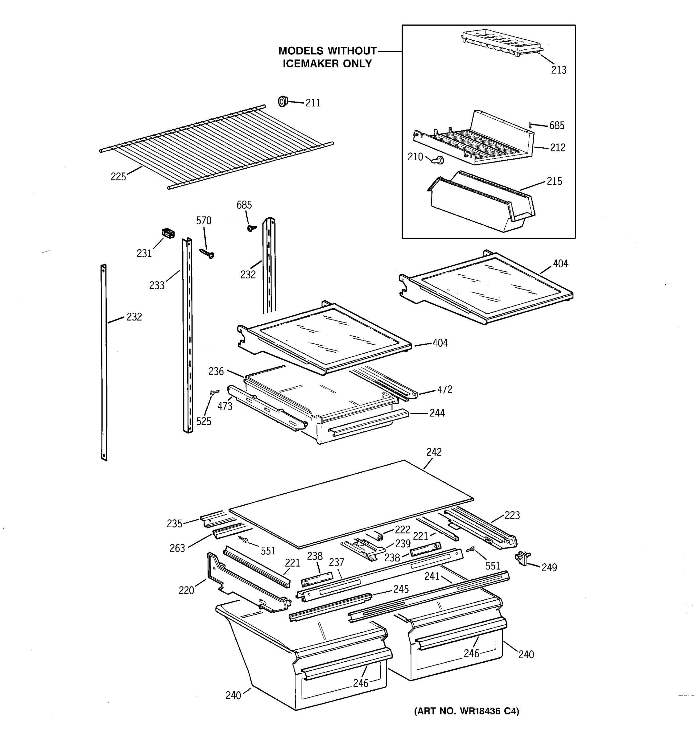 SHELF PARTS