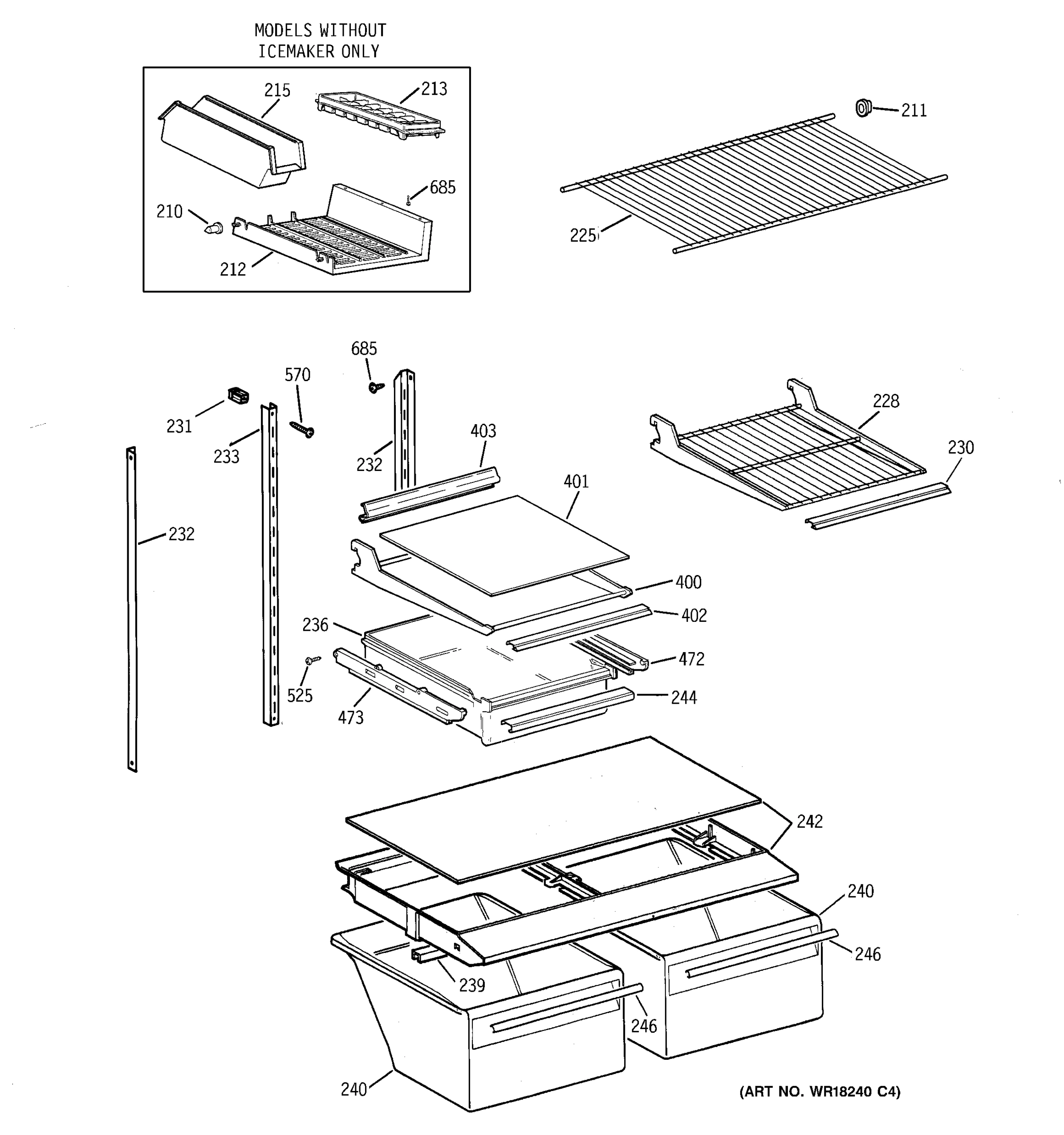 SHELF PARTS