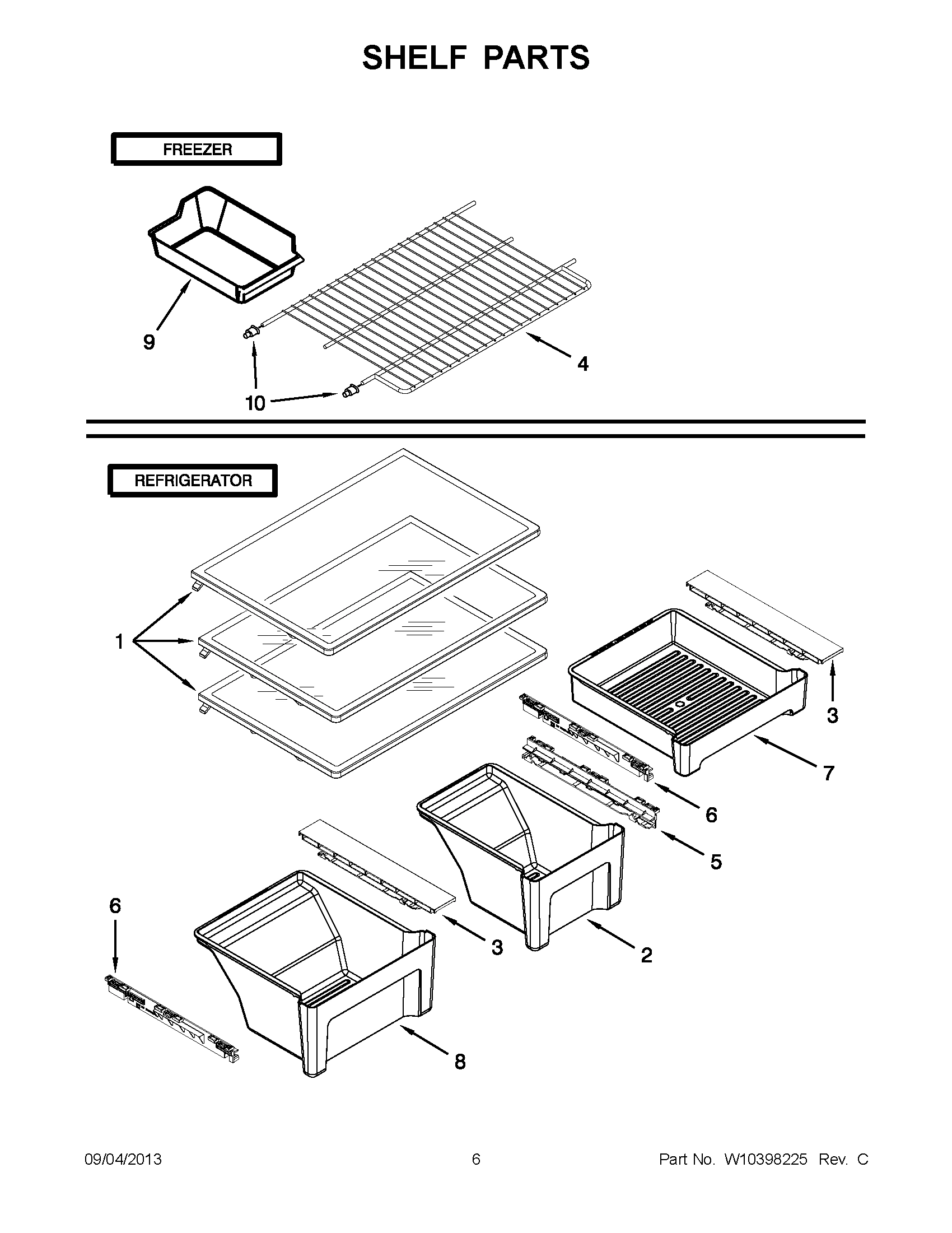 04 - SHELF PARTS