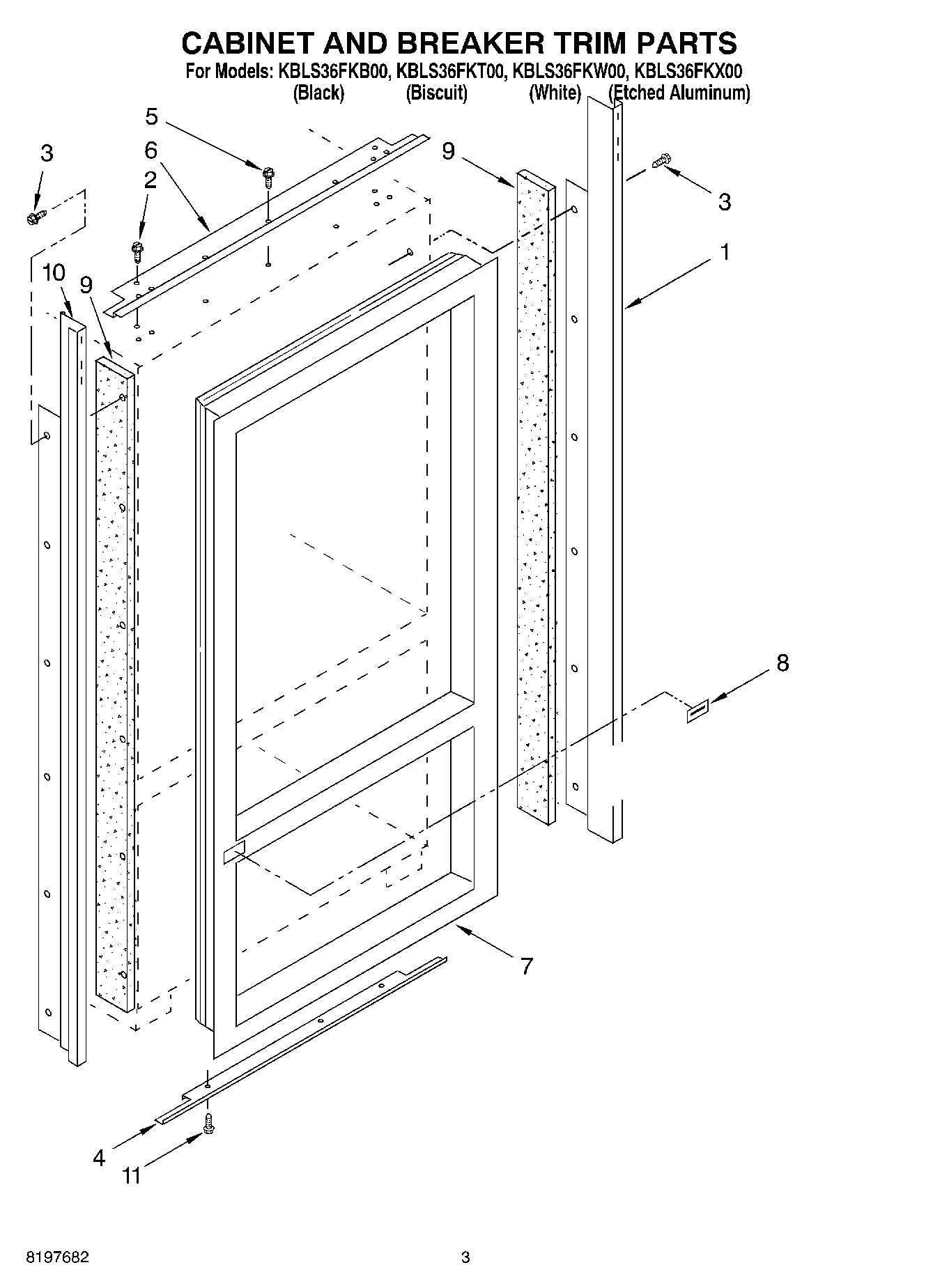 02 - CABINET AND BREAKER TRIM