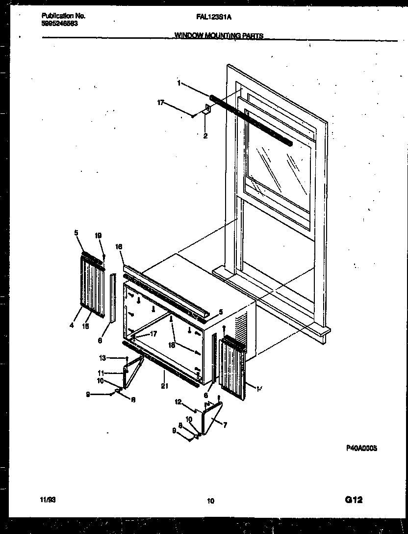 06 - WINDOW MOUNTING PARTS