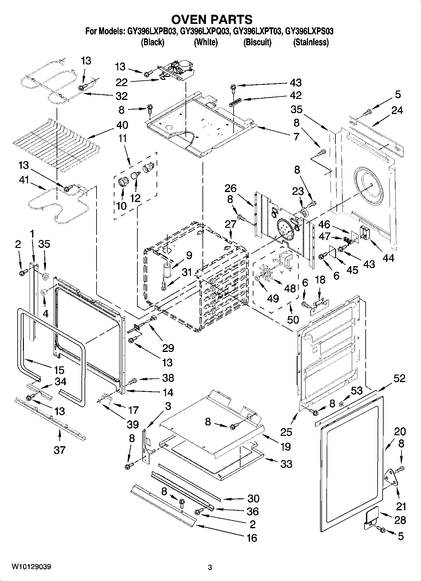 03 - OVEN PARTS