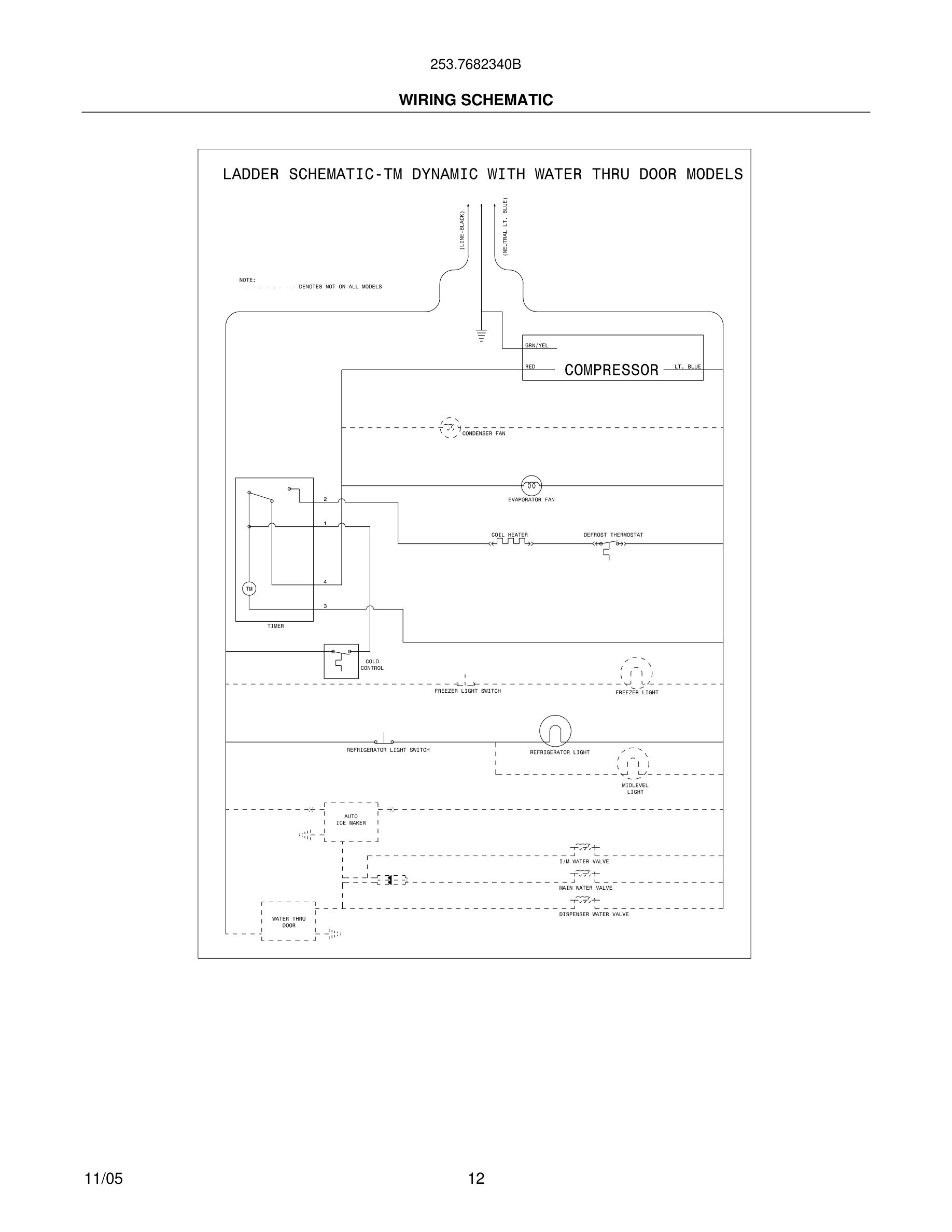 12 - WIRING SCHEMATIC