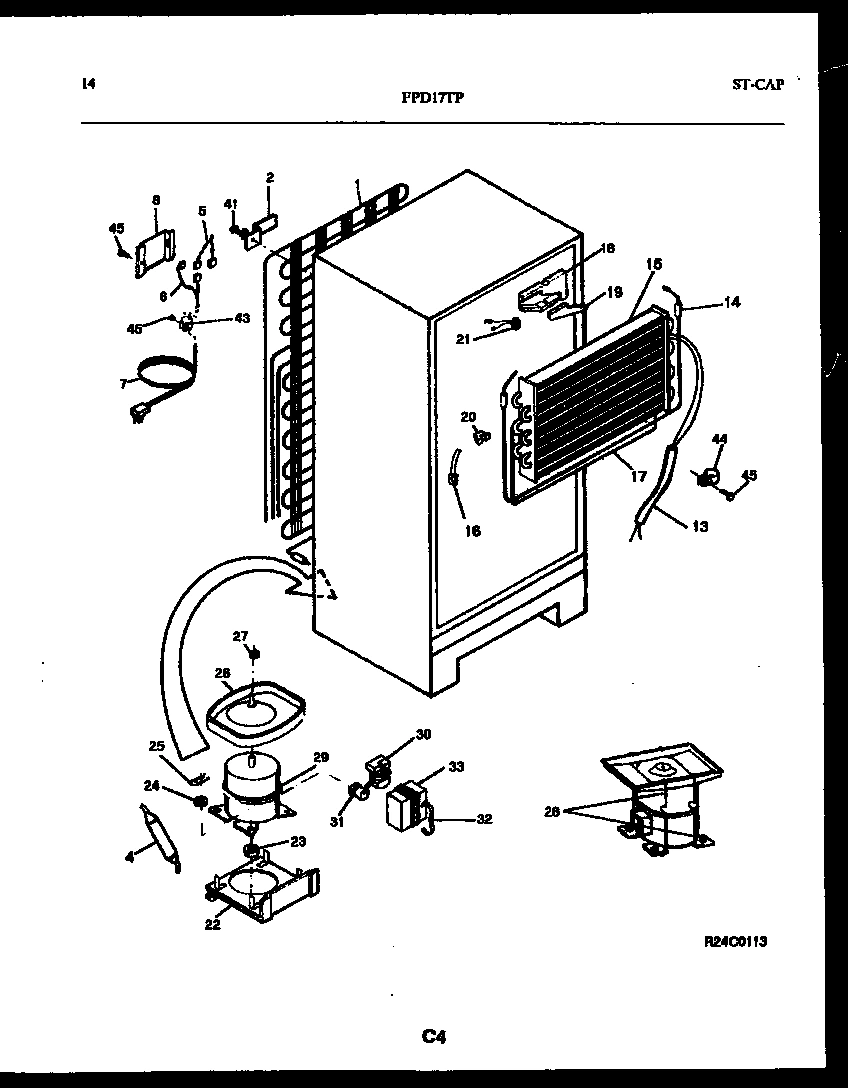 08 - SYSTEM AND AUTOMATIC DEFROST PARTS
