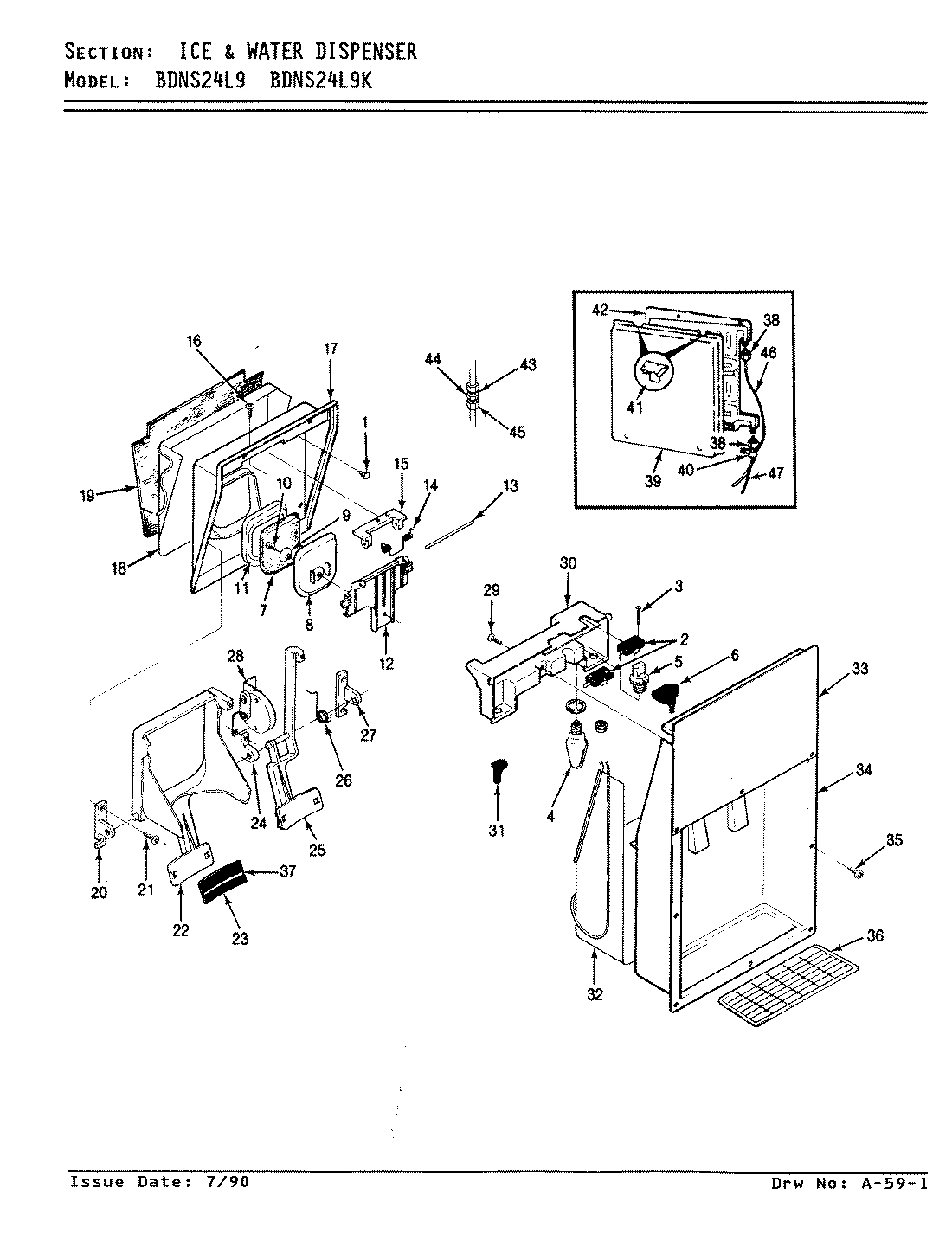 05 - ICE & WATER DISPENSER