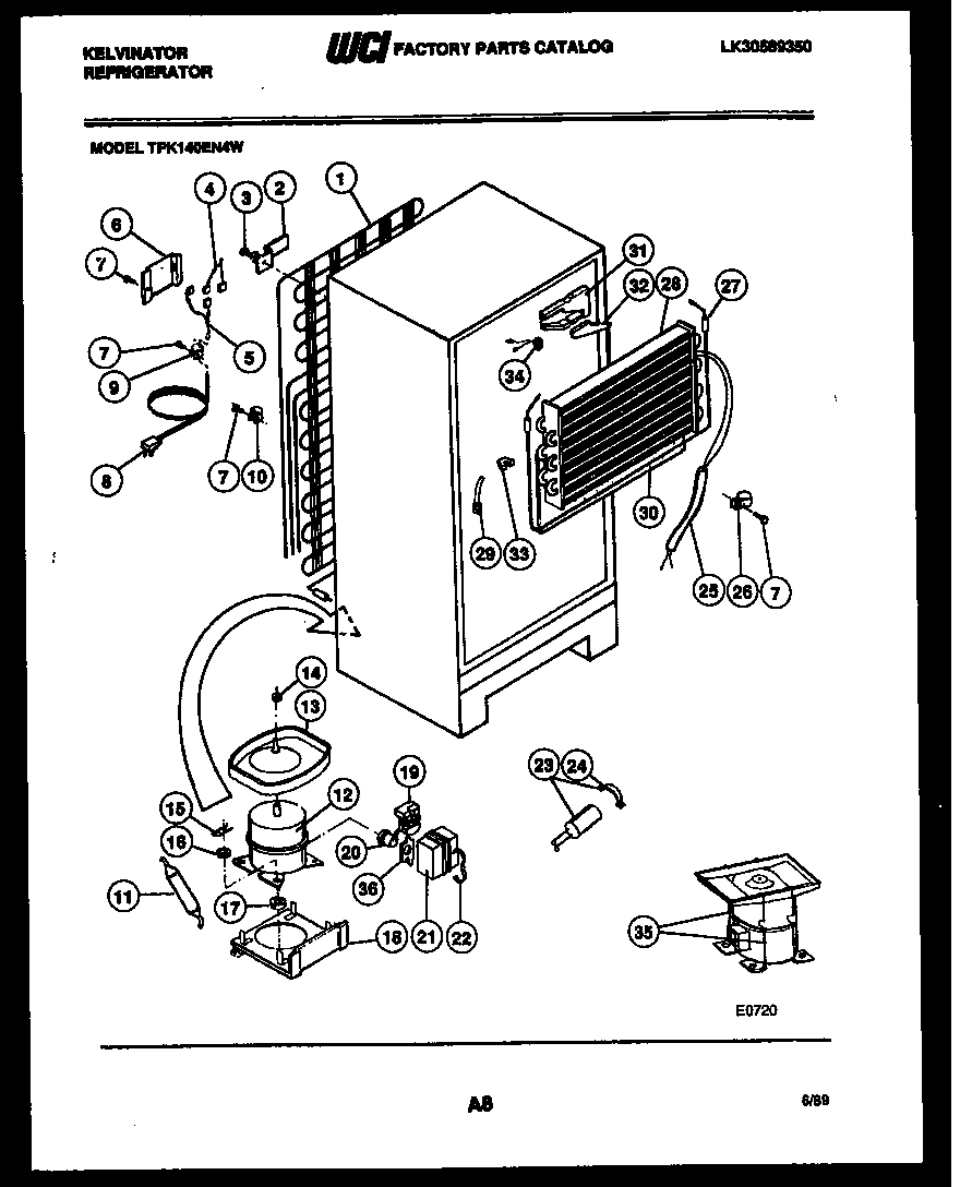 05 - SYSTEM AND AUTOMATIC DEFROST PARTS