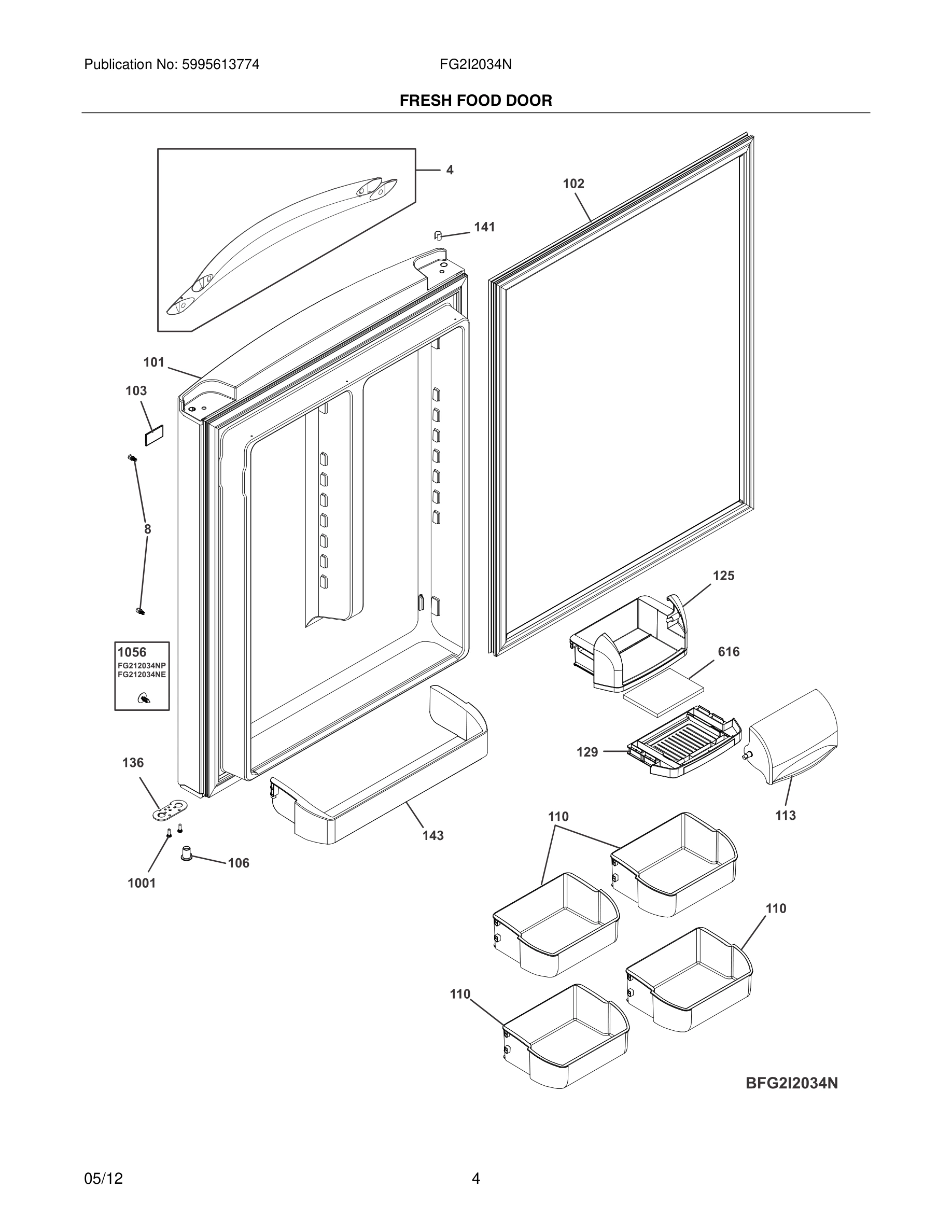 05 - FRESH FOOD DOOR