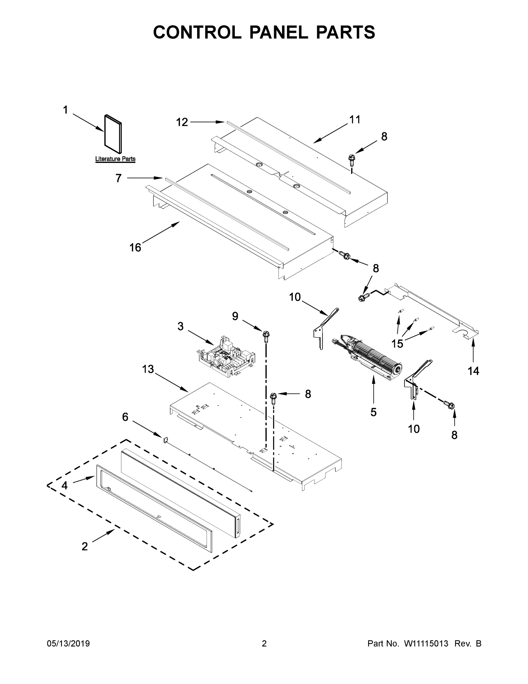 02 - CONTROL PANEL PARTS