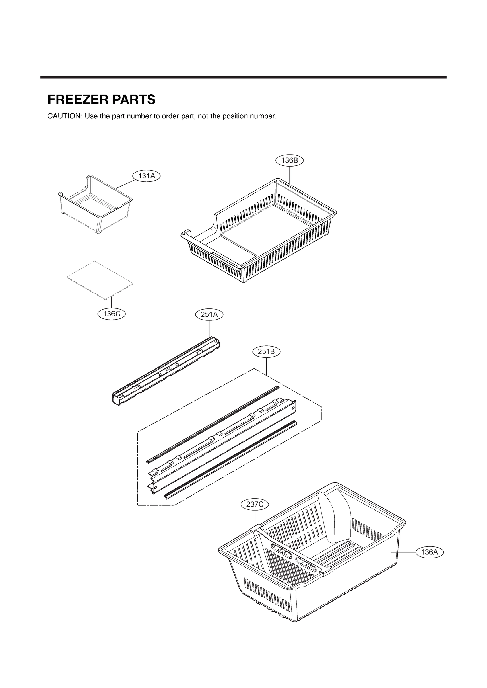 FREEZER PARTS