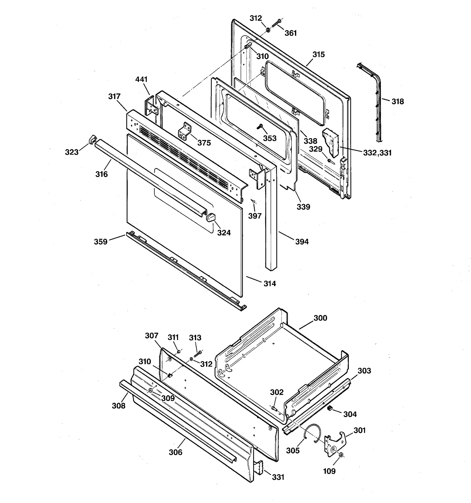 CONTROL PANEL & COOKTOP