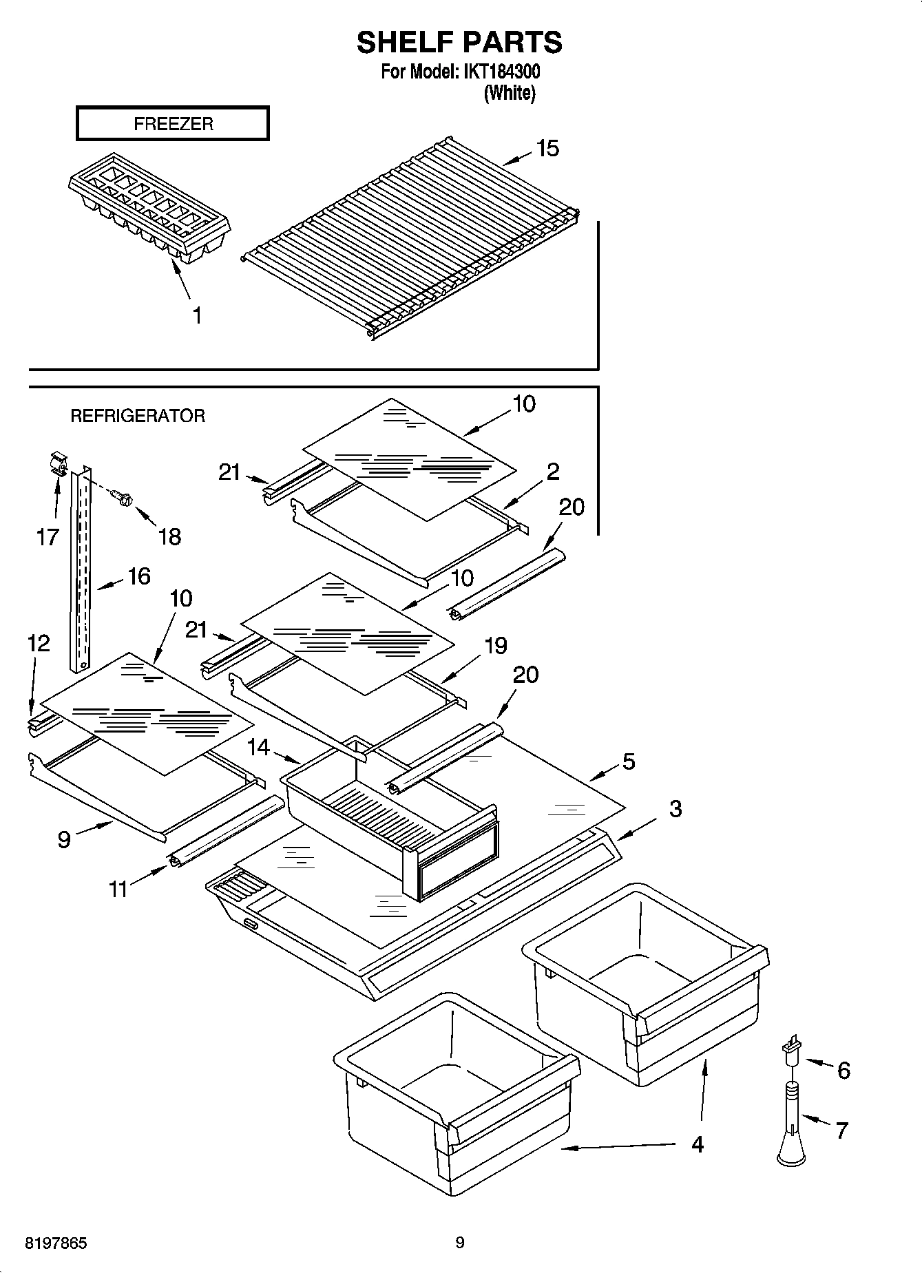 05 - SHELF PARTS, OPTIONAL PARTS