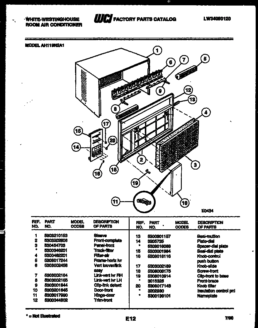 02 - CABINET PARTS